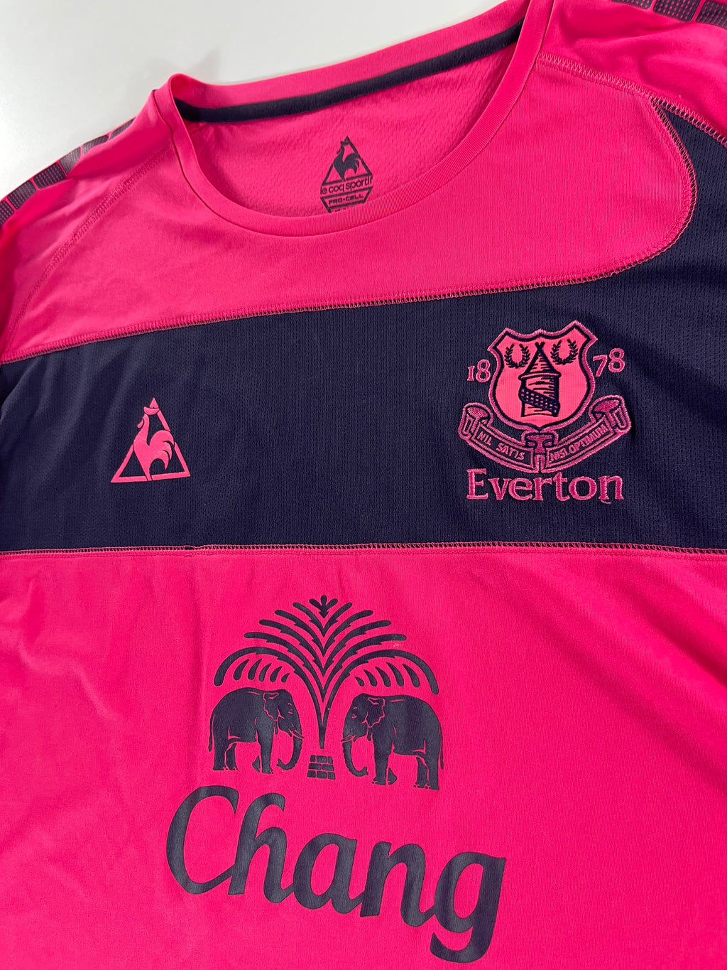 Le Coq Sportif Everton 2010-2011 idegenbeli mez