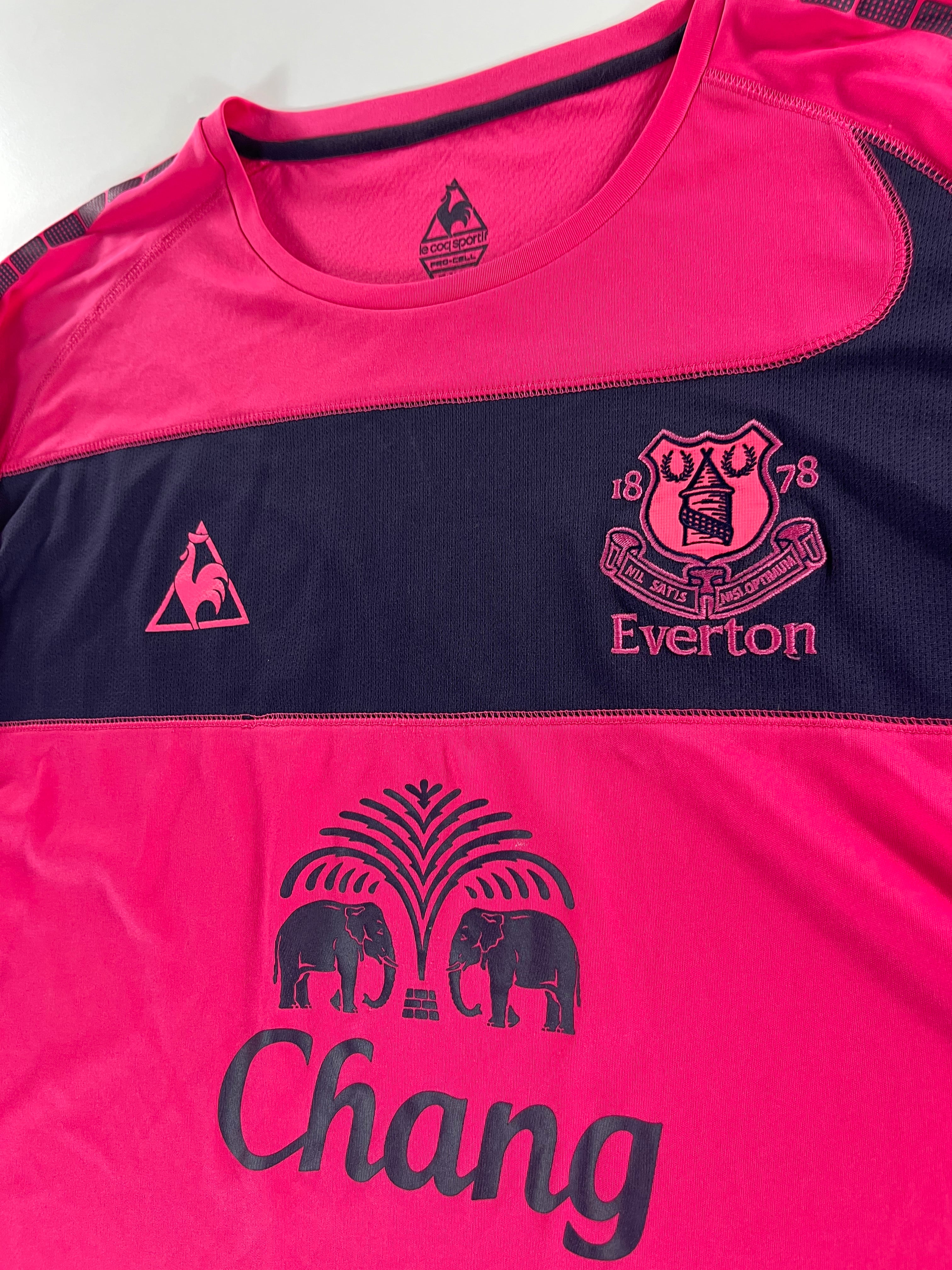 Le Coq Sportif Everton 2010-2011 idegenbeli mez