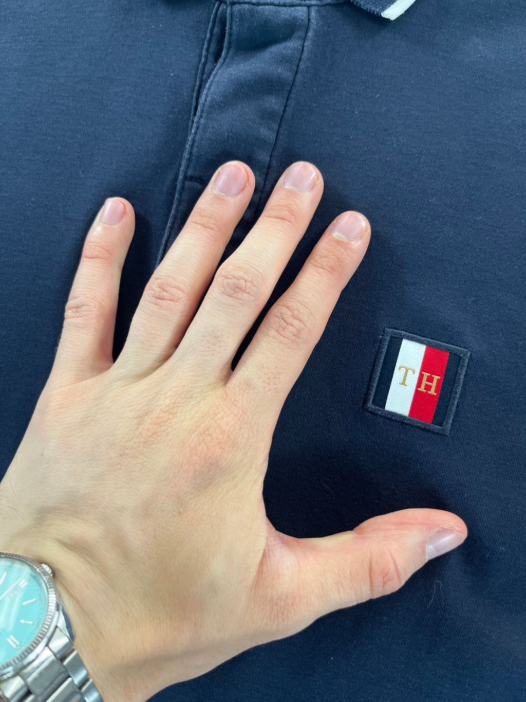 Tommy Hilfiger Slim Fit longsleeve pólóing