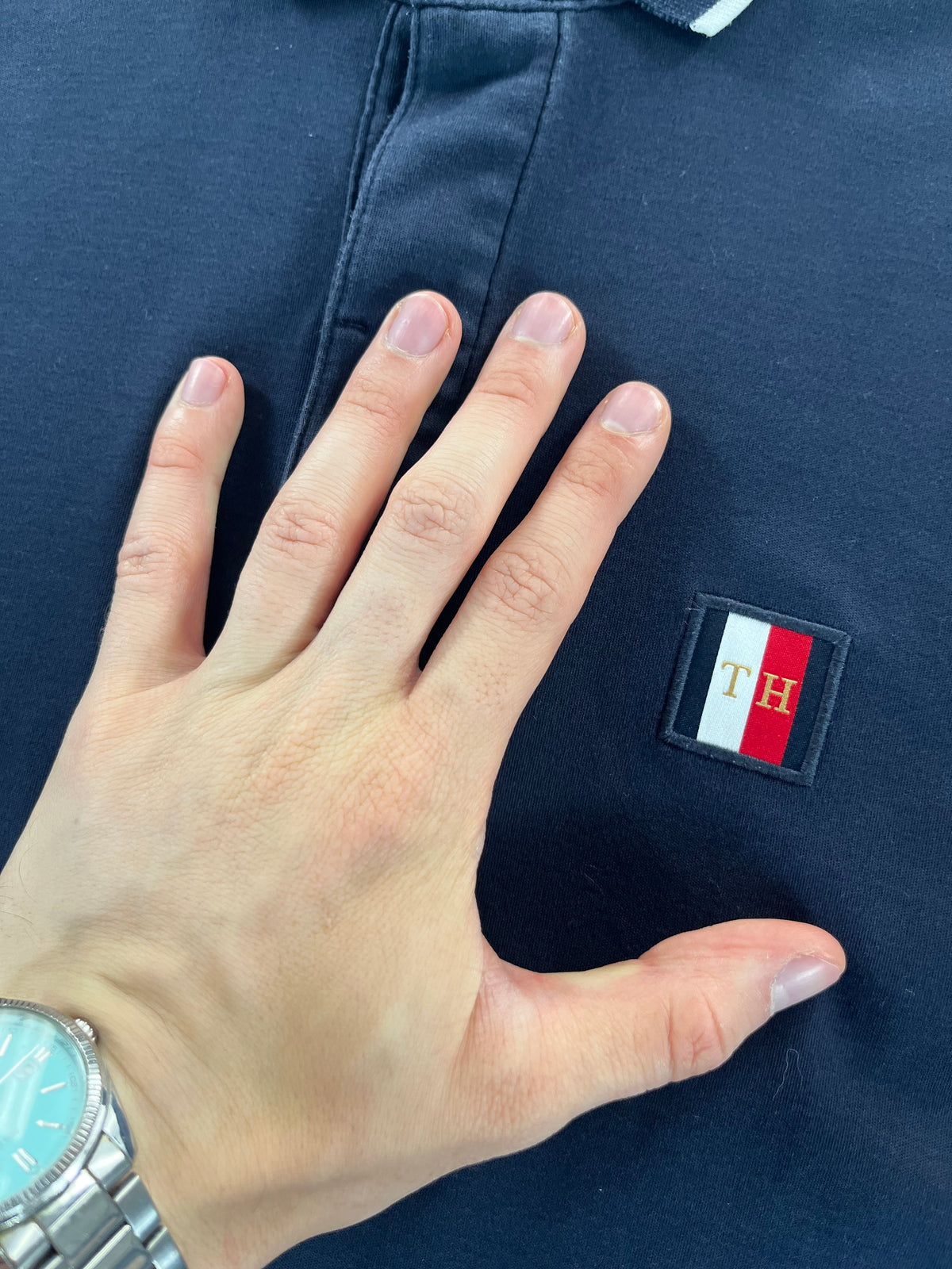 Tommy Hilfiger Slim Fit longsleeve pólóing