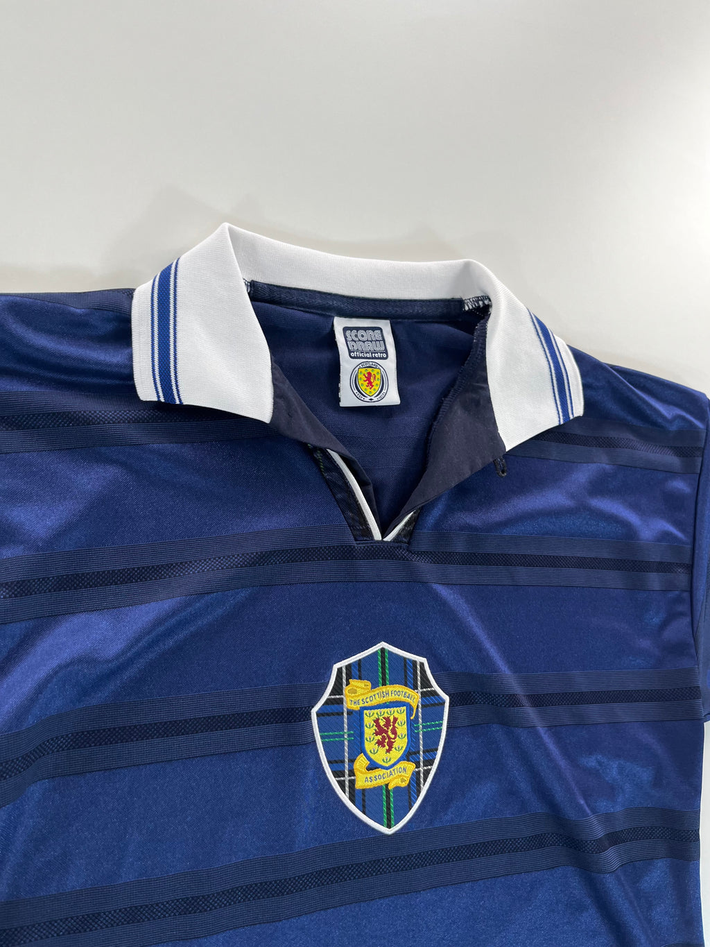 Score Draw Skócia válogatott 1998-2000 hazai mez