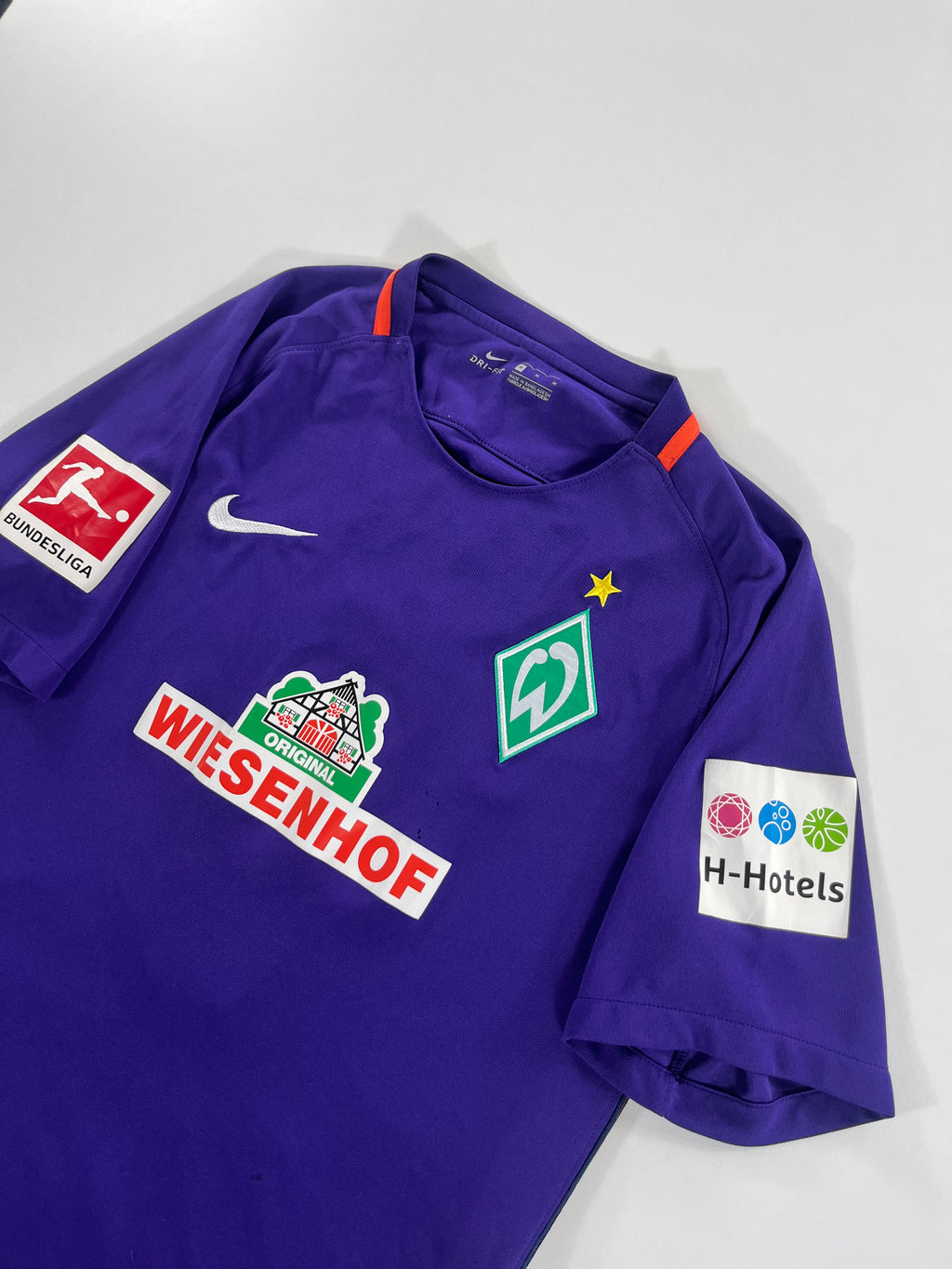 Nike Werder Bremen 2016-2017 Clemens Fritz idegenbeli mez