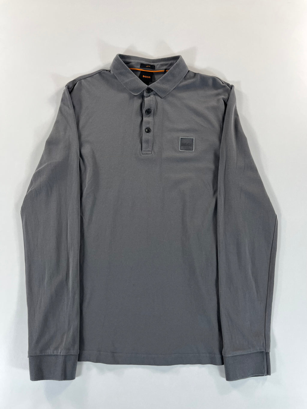 Hugo Boss Orange Slim Fit longsleeve pólóing