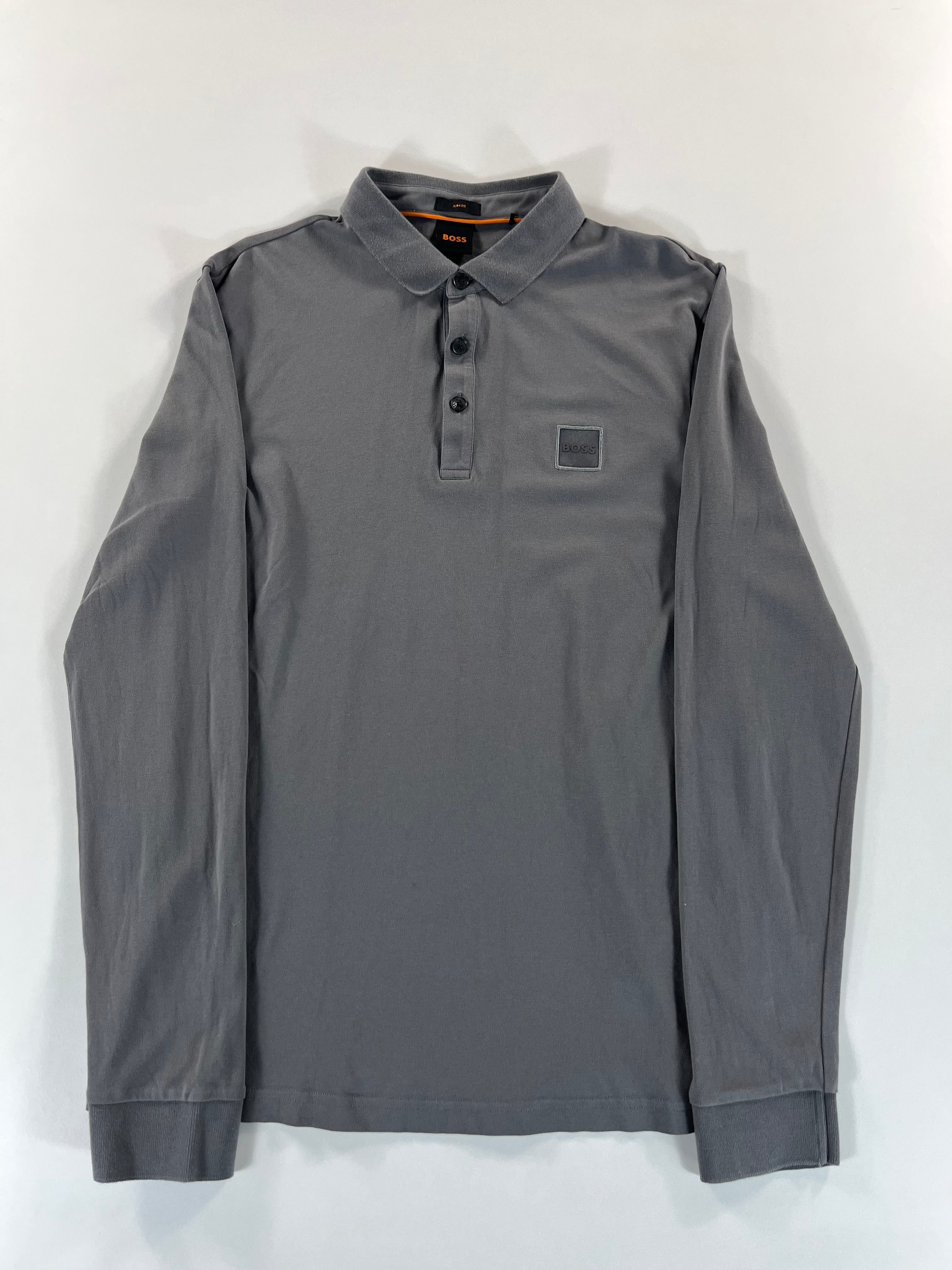 Hugo Boss Orange Slim Fit longsleeve pólóing