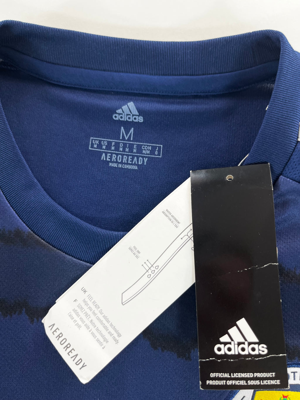 Adidas Skócia válogatott 2020-2022 EC hazai mez