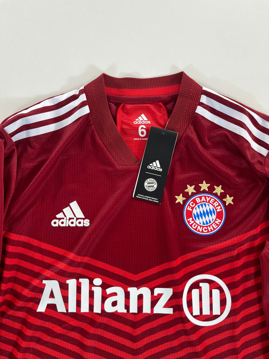 Adidas Bayern München Player Issue 2021-2022 longsleeve hazai mez