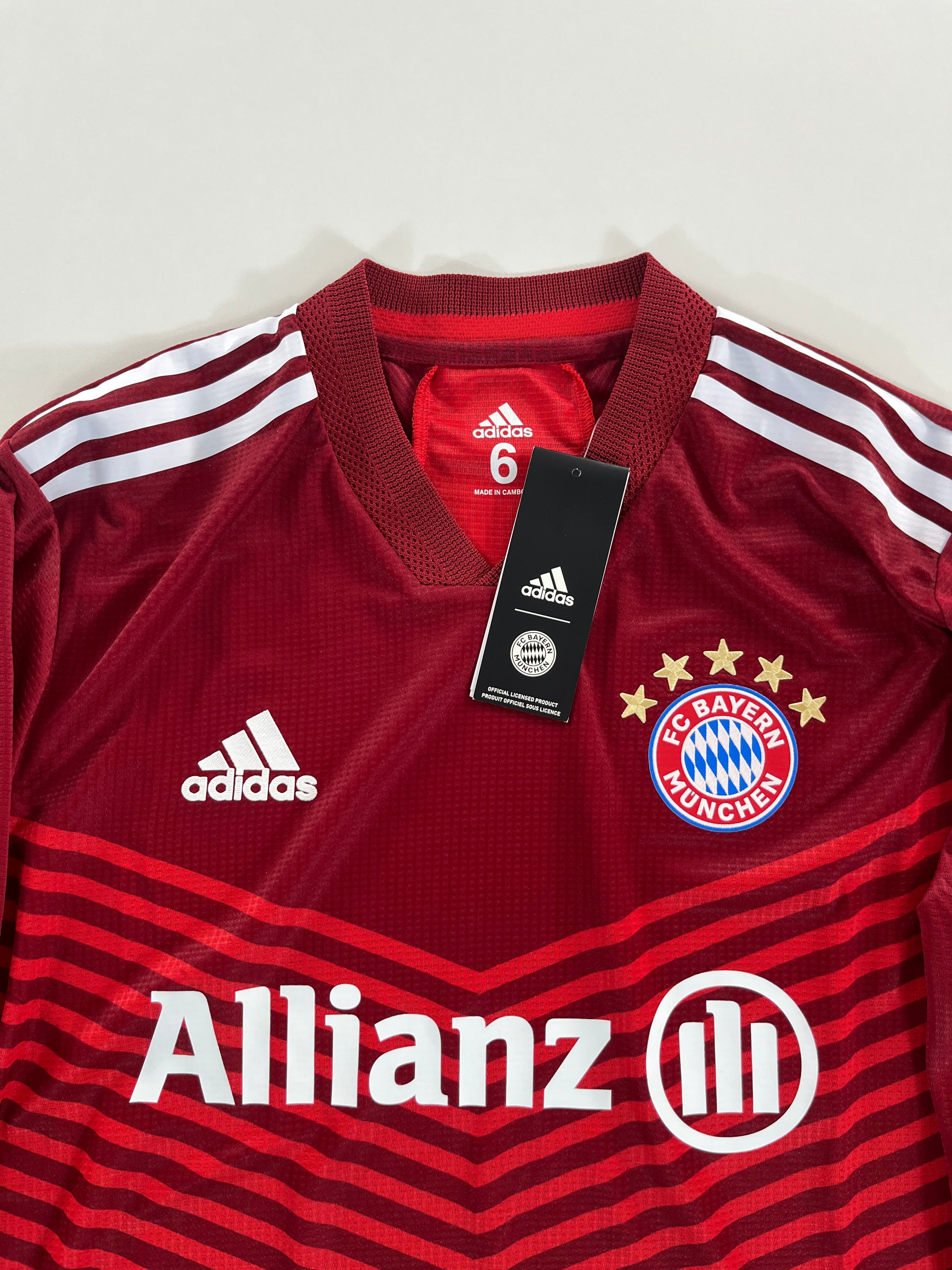Adidas Bayern München Player Issue 2021-2022 longsleeve hazai mez