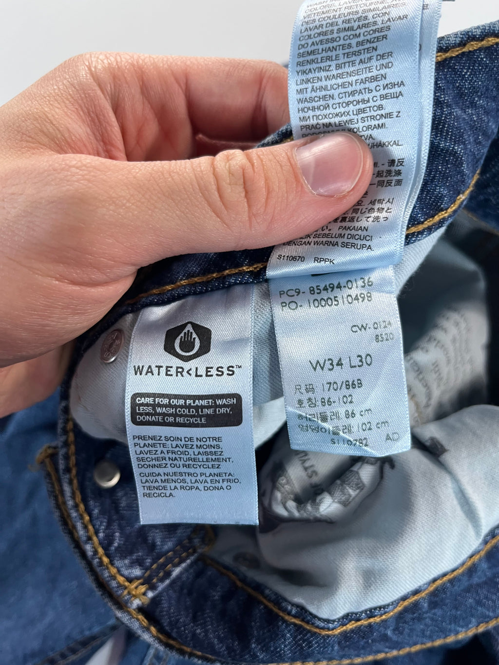 Levi's 531 W34 L30 farmernadrág