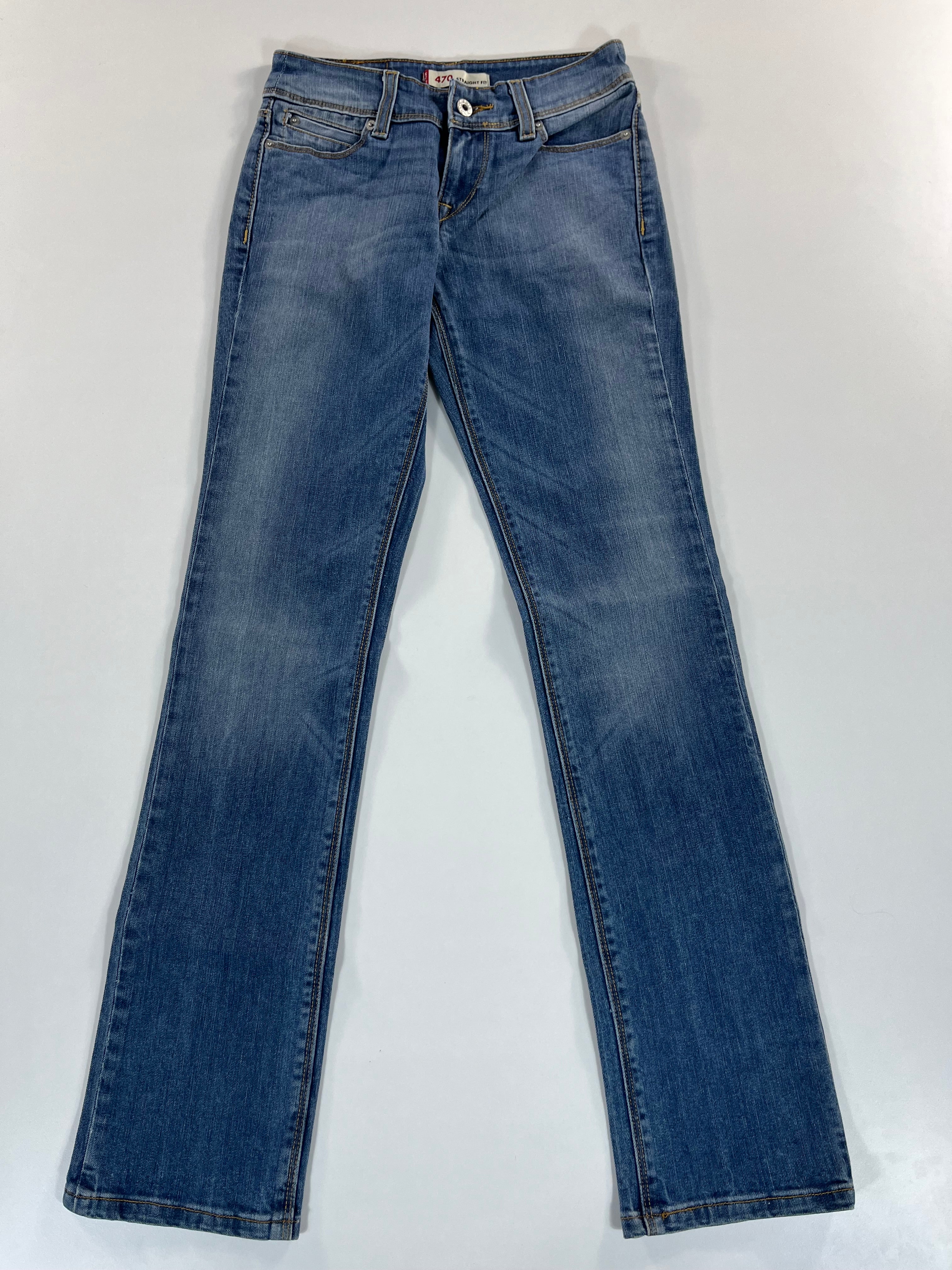 Levi's W26 L34 Straight Fit farmernadrág