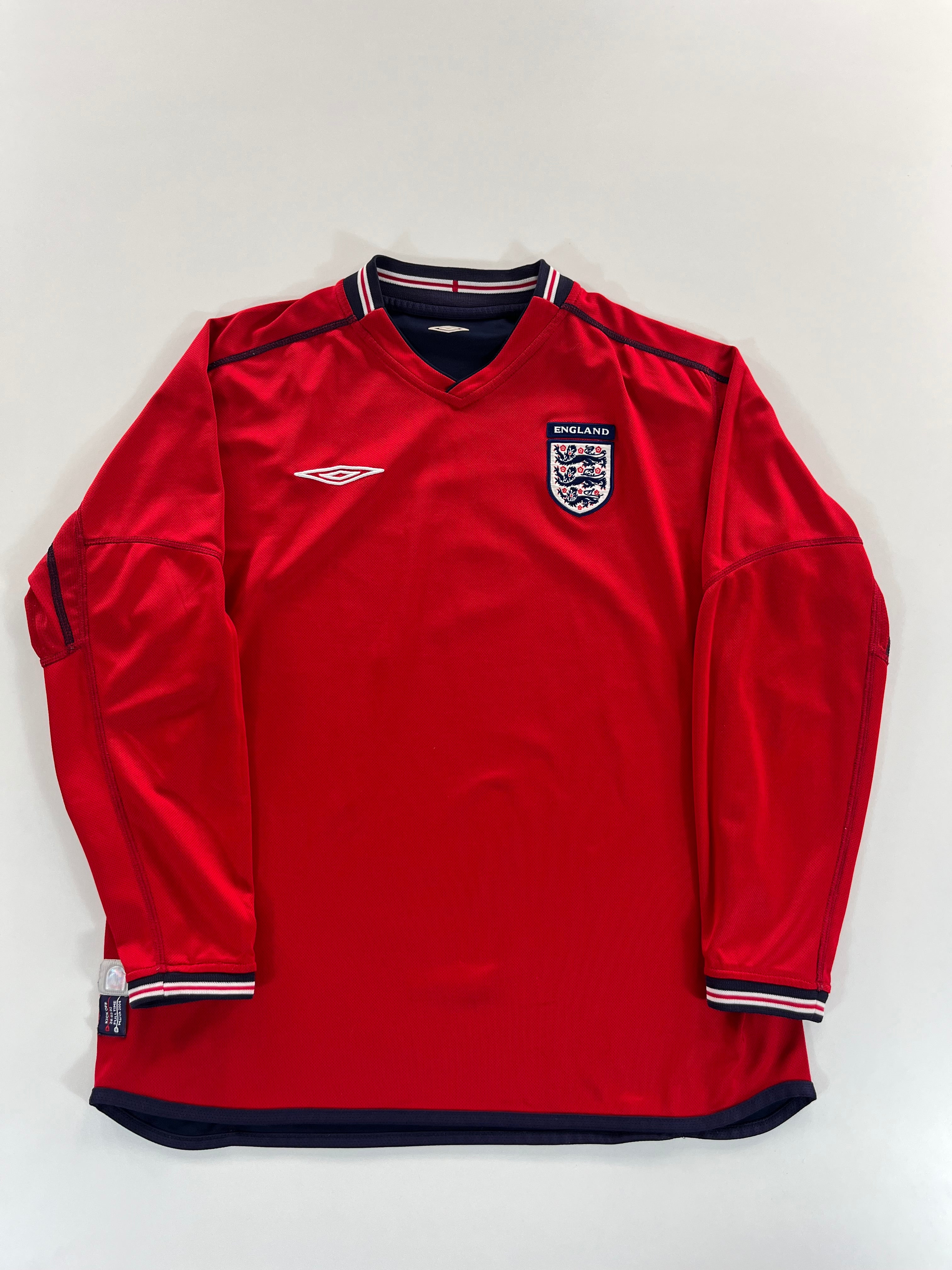 Umbro Anglia válogatott 2002-2004 2 in 1 longsleeve mez
