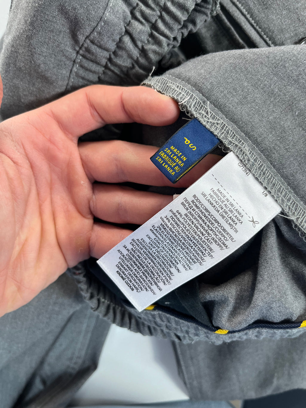 Ralph Lauren Stretch Tailored Slim Fit nadrág