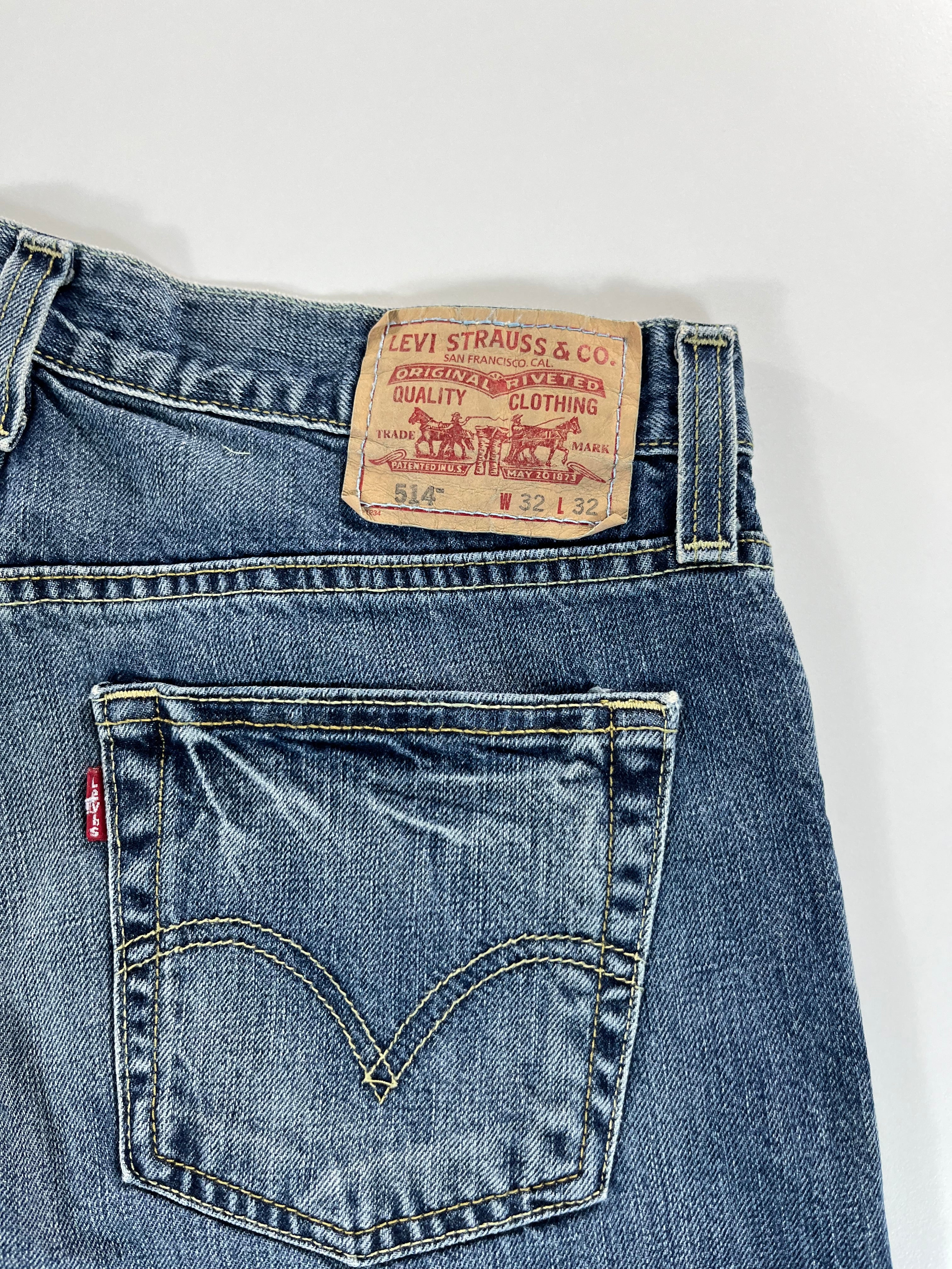 Levi's 514 Slim Straight W32 L32 farmernadrág