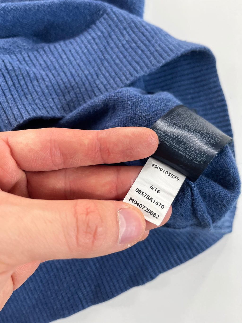 Tommy Hilfiger Prima Cotton Cashmere crewneck pulóver