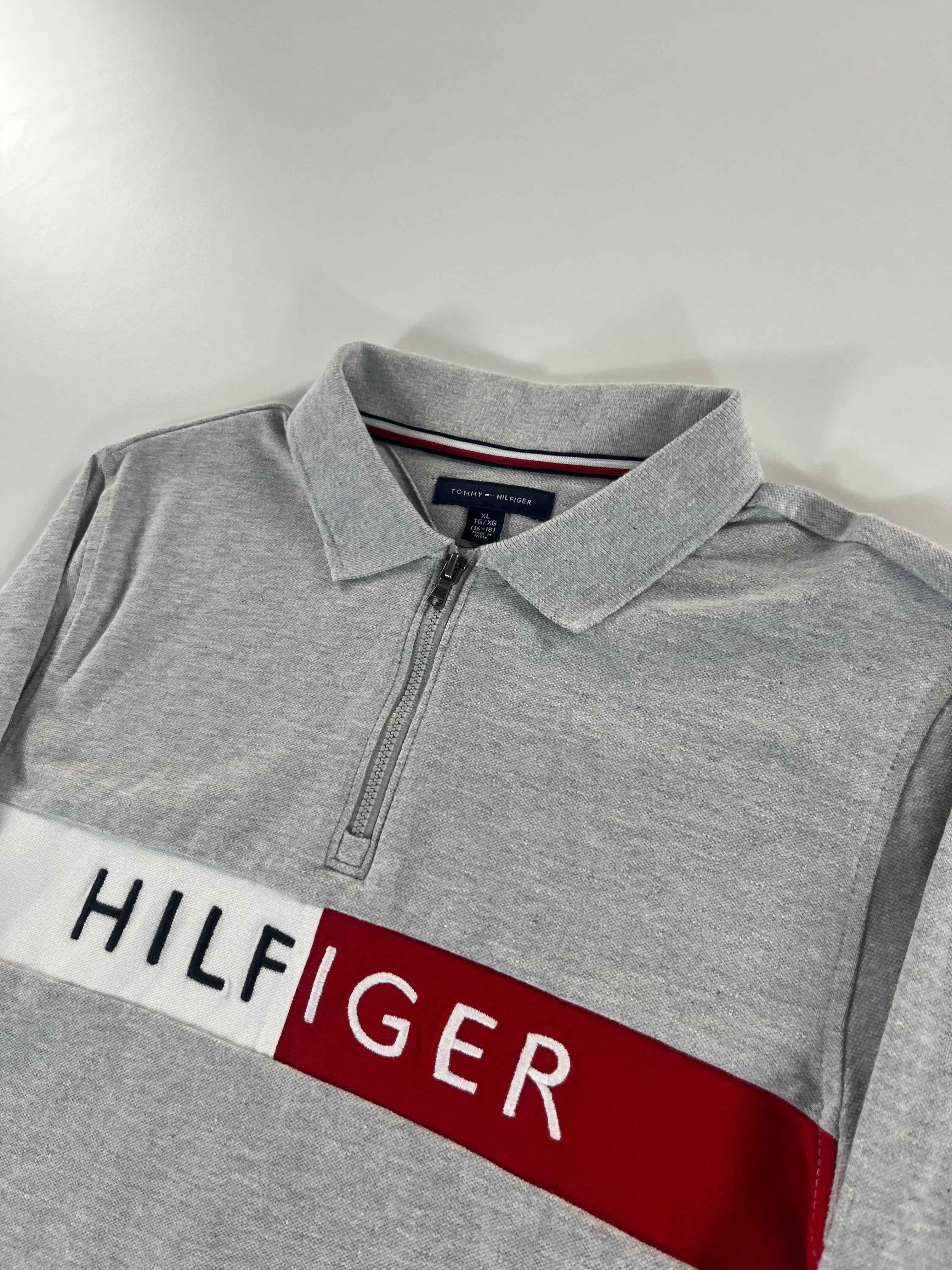 Tommy Hilfiger quarter-zip pulóver