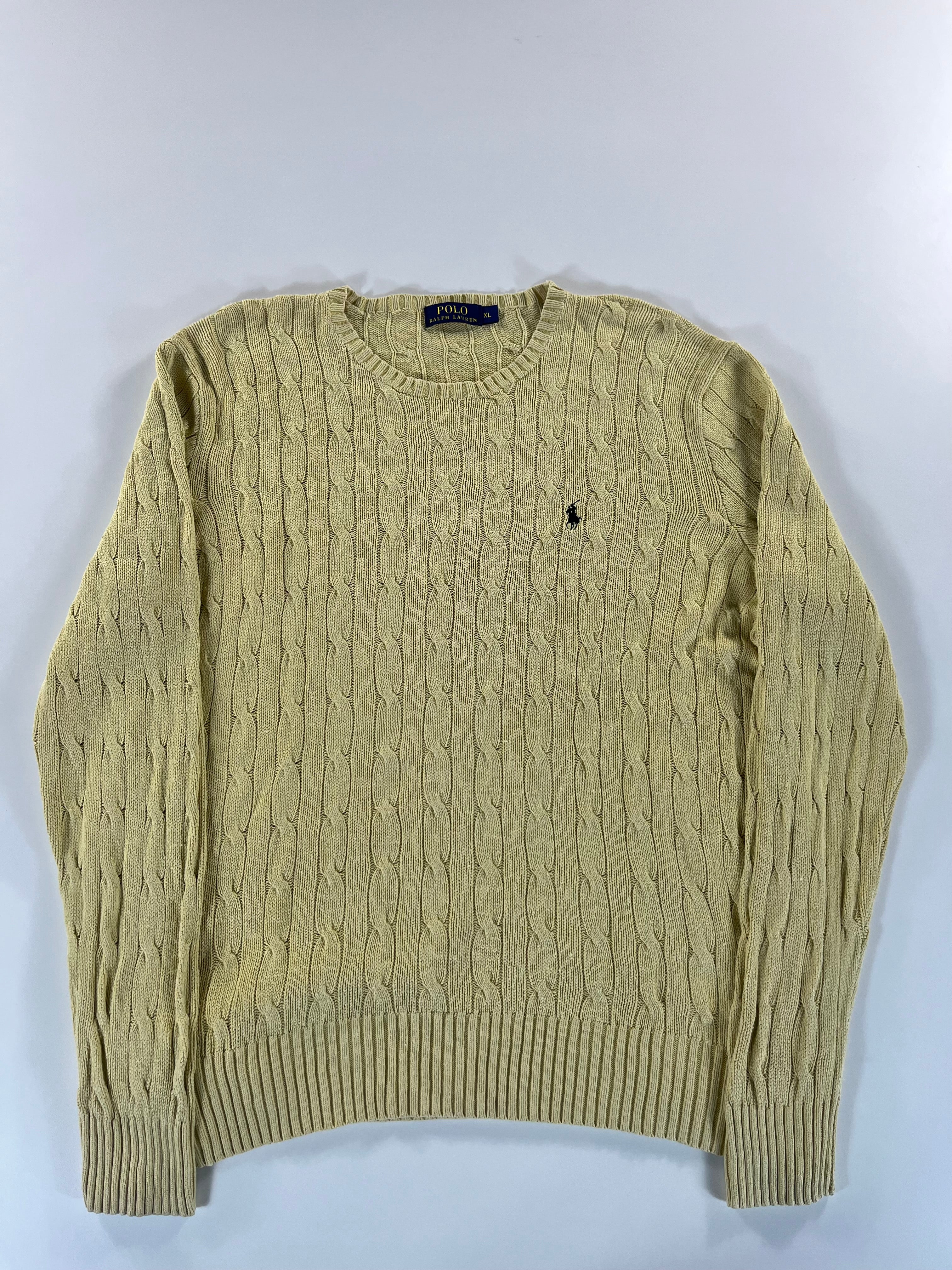 Ralph Lauren cable knit pulóver