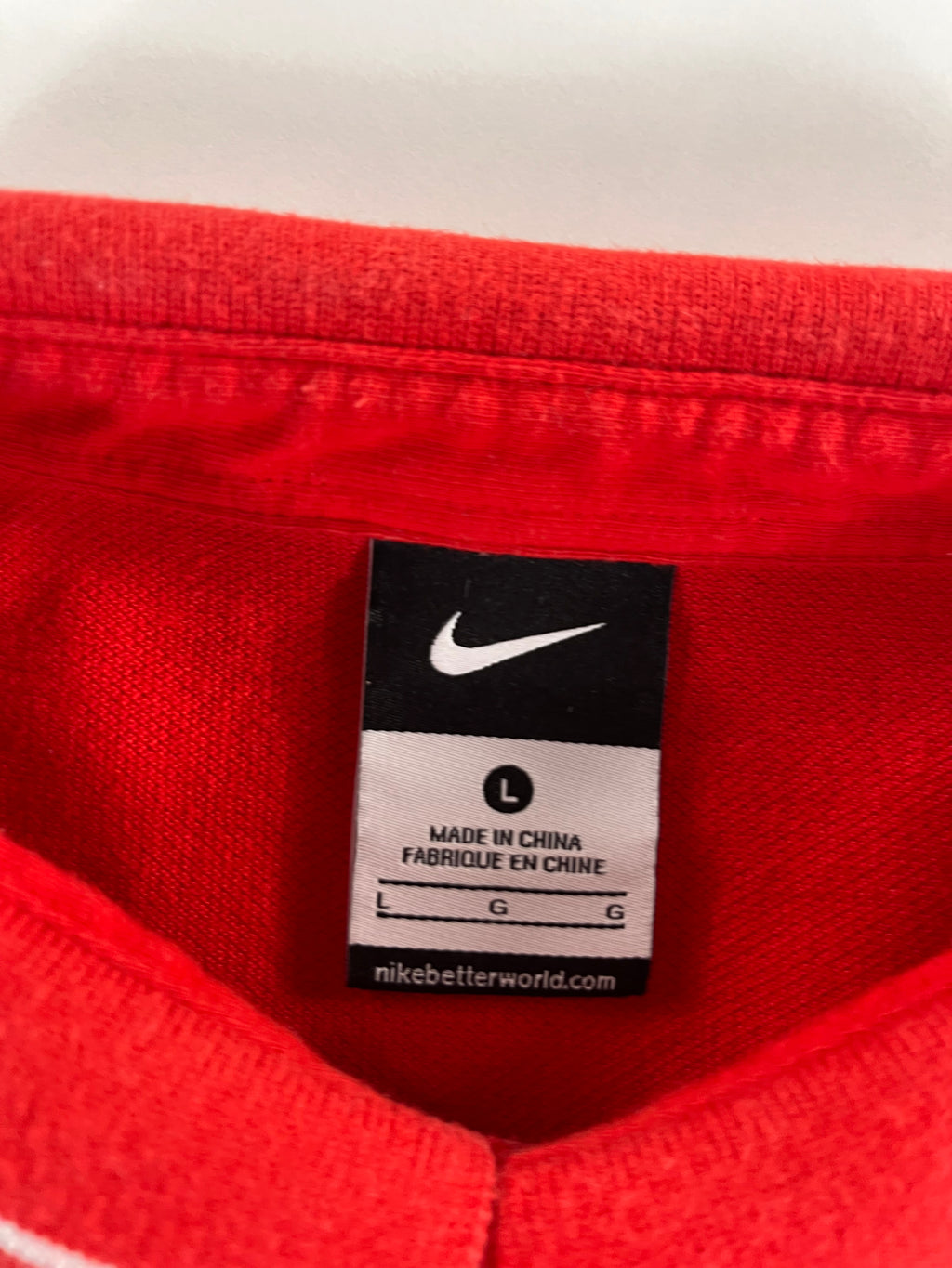 Nike Anglia válogatott pólóing