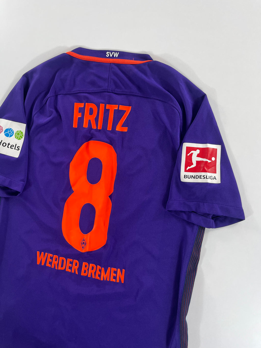 Nike Werder Bremen 2016-2017 Clemens Fritz idegenbeli mez