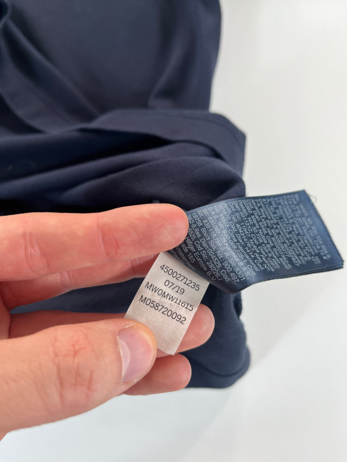 Tommy Hilfiger Slim Fit longsleeve pólóing
