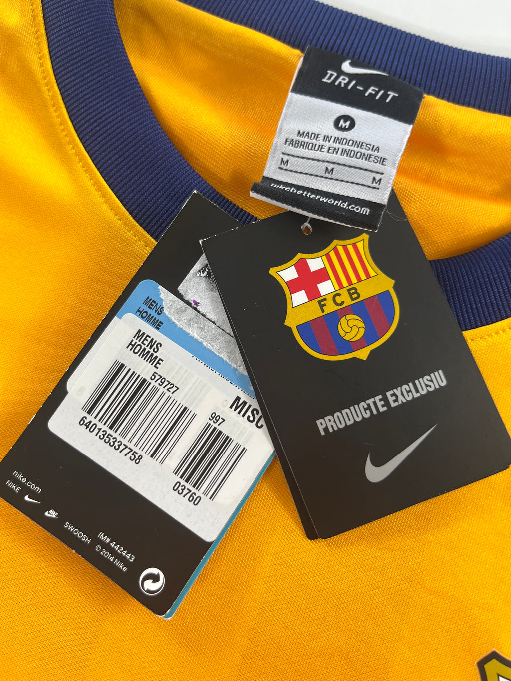 Nike F.C Barcelona 2015-2016 idegenbeli mez