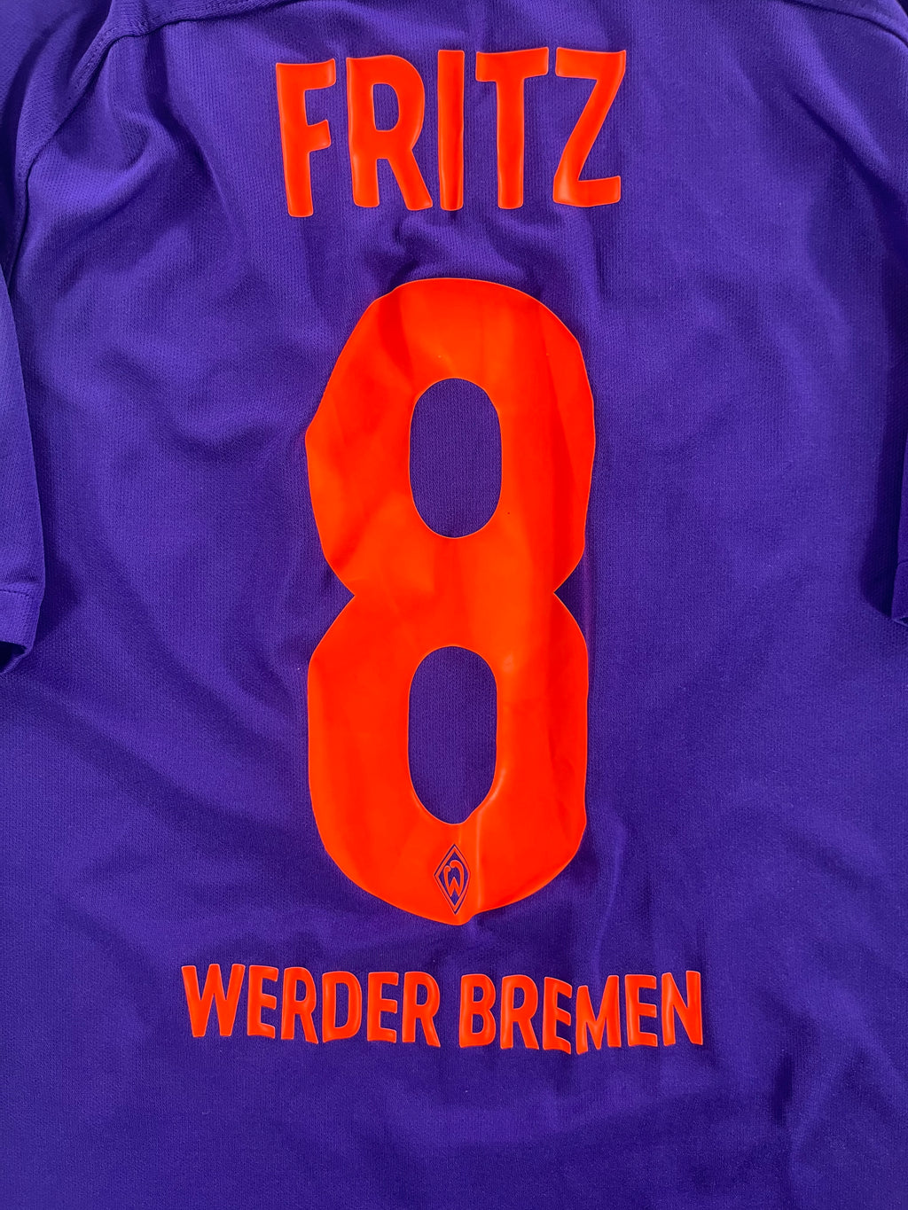 Nike Werder Bremen 2016-2017 Clemens Fritz idegenbeli mez