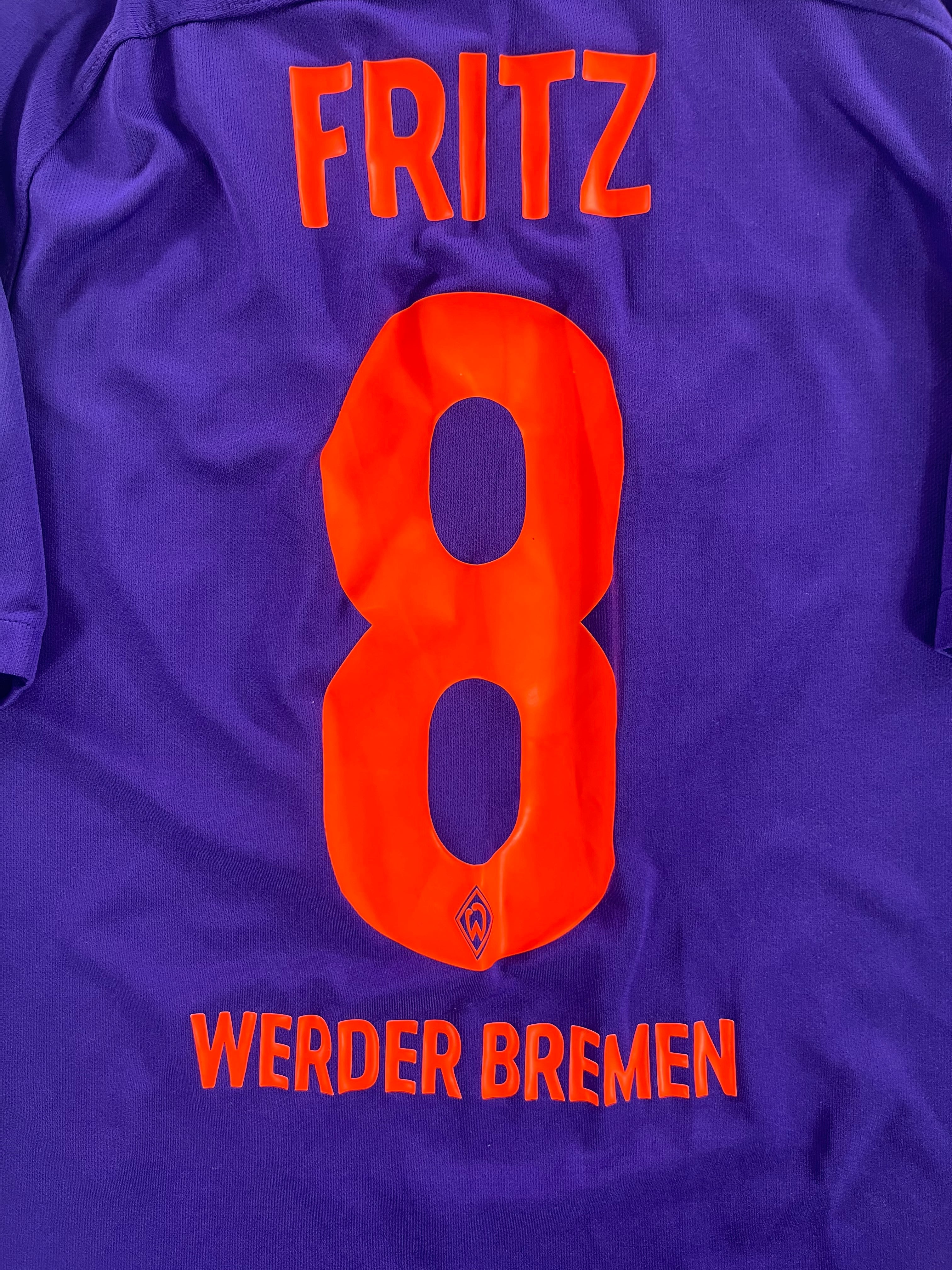 Nike Werder Bremen 2016-2017 Clemens Fritz idegenbeli mez