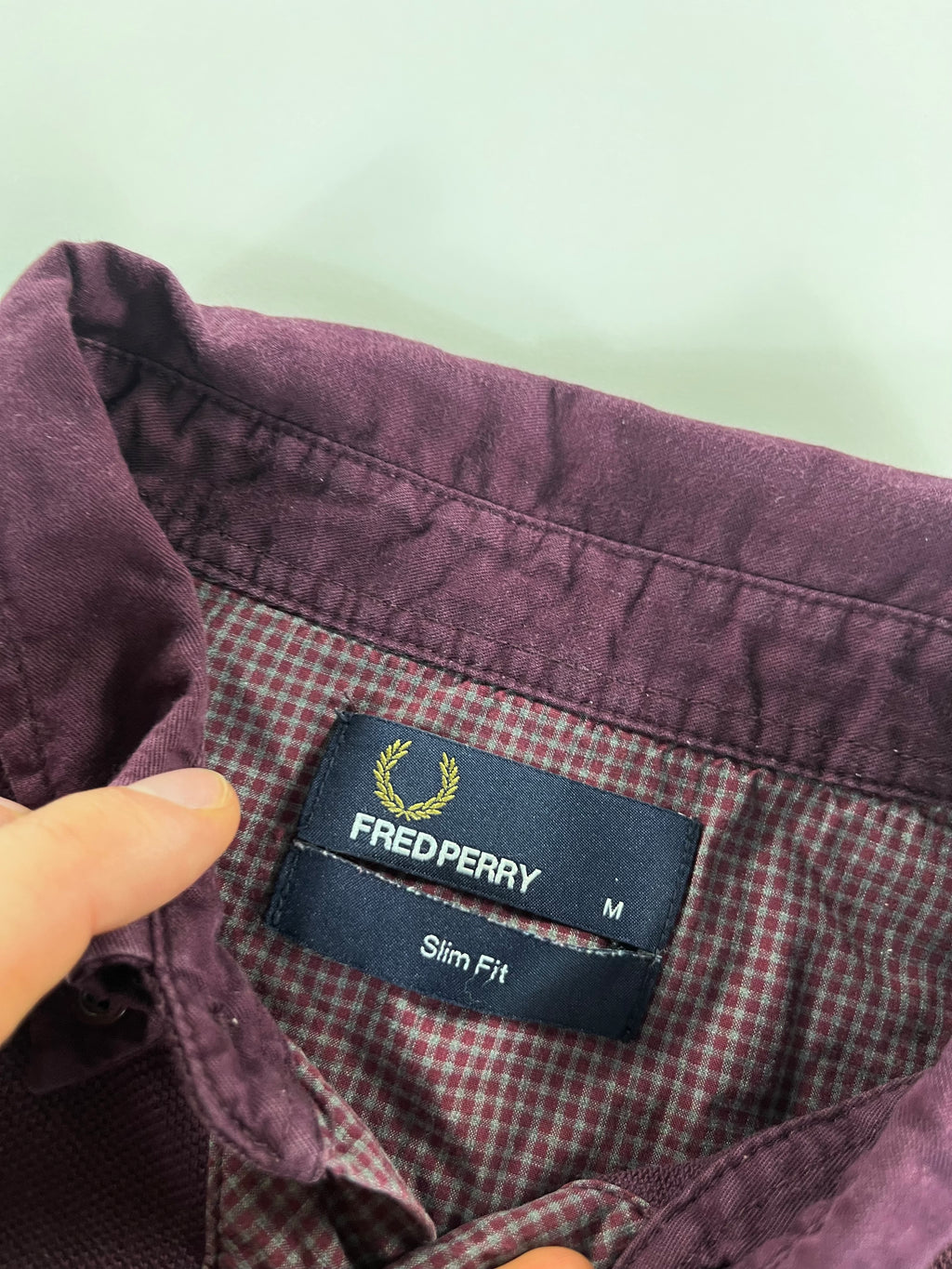 Fred Perry Slim Fit longsleeve pólóing
