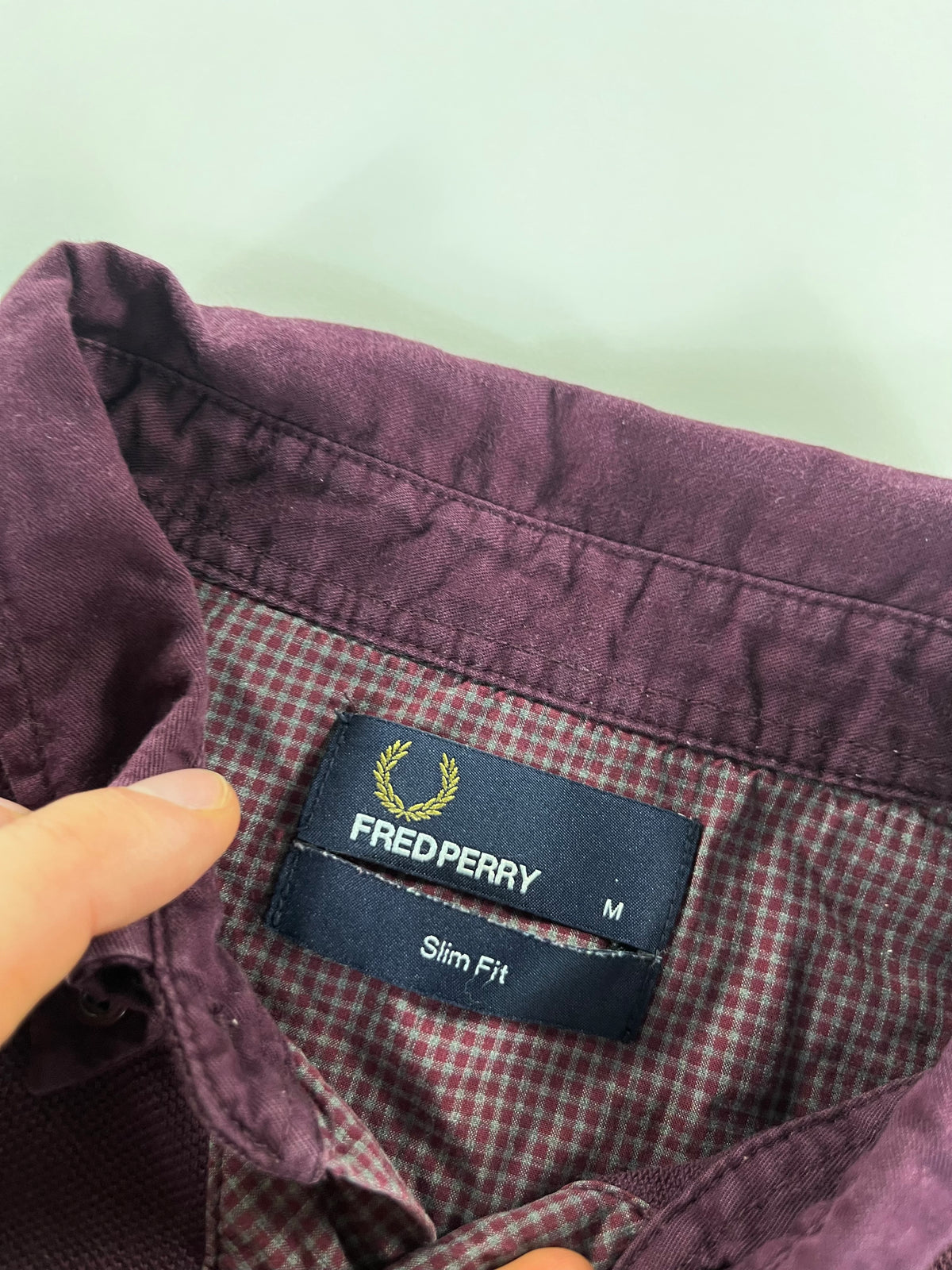Fred Perry Slim Fit longsleeve pólóing