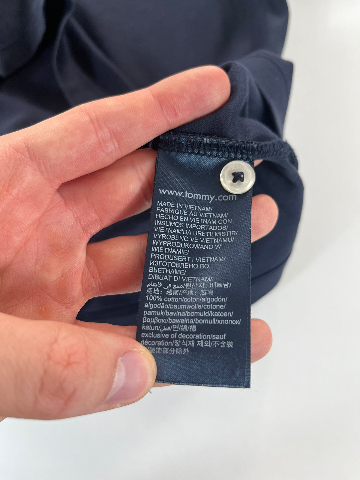 Tommy Hilfiger Slim Fit longsleeve pólóing