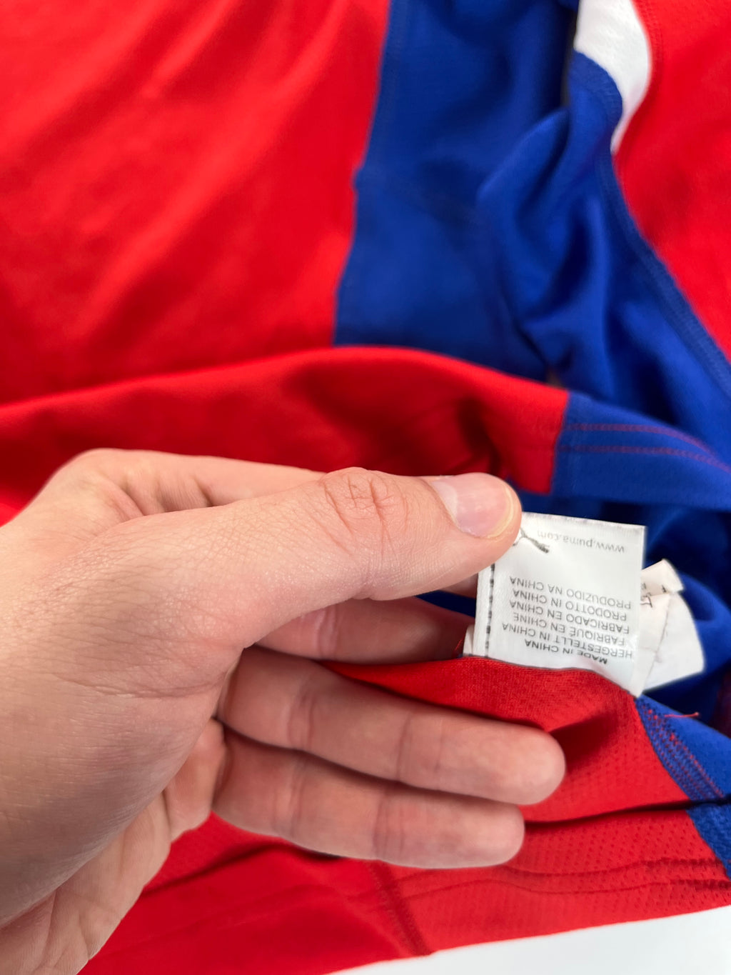 Puma Kuba válogatott longsleeve hazai mez