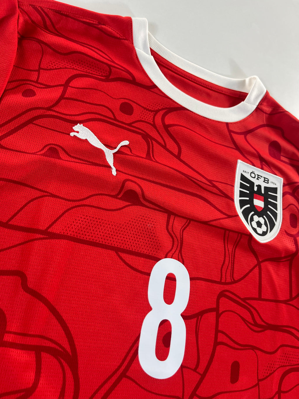 Puma Ausztria válogatott 2024-2025 David Alaba hazai mez