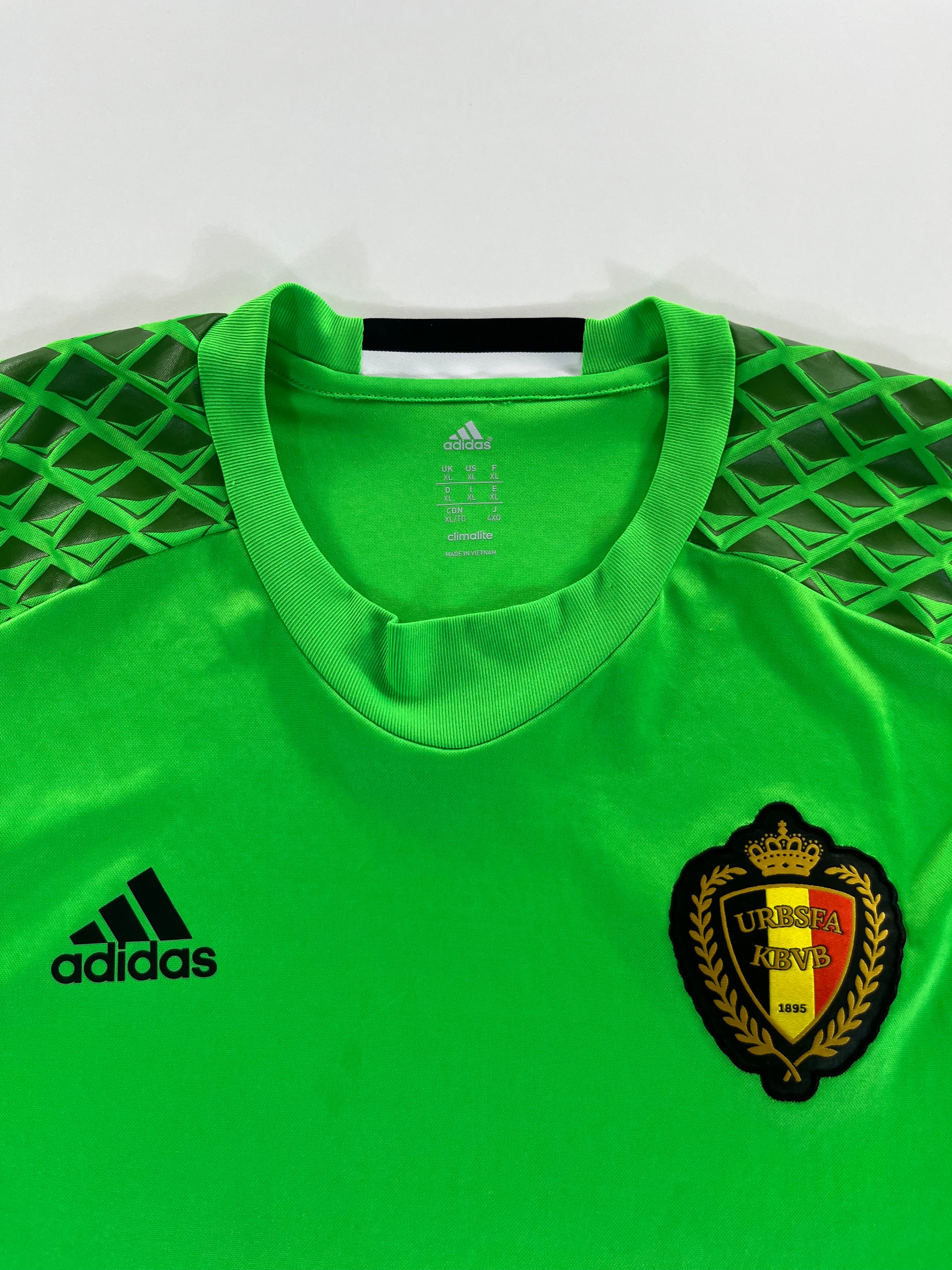 Adidas Belga válogatott 2016-2017 kapus mez