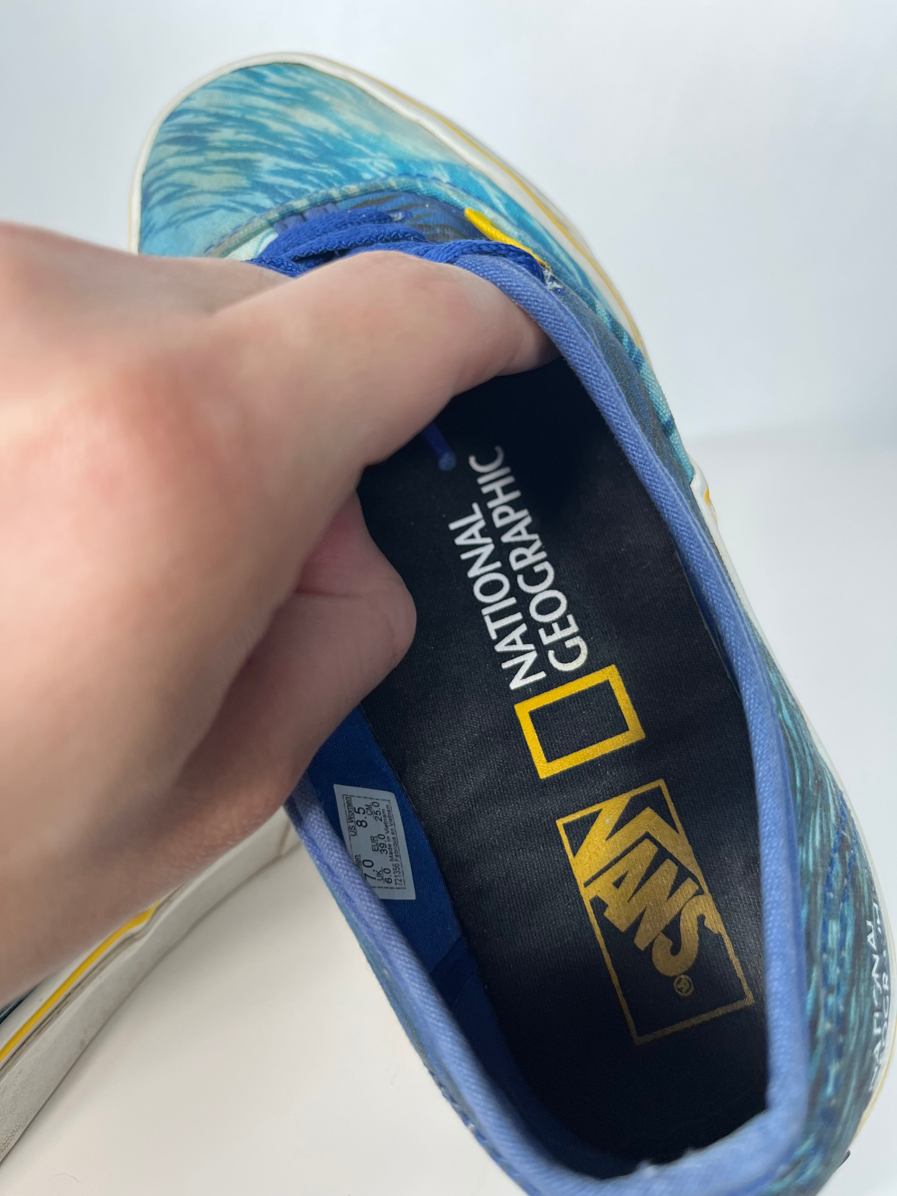 Vans x Natgeo Ocean True Blue cipő