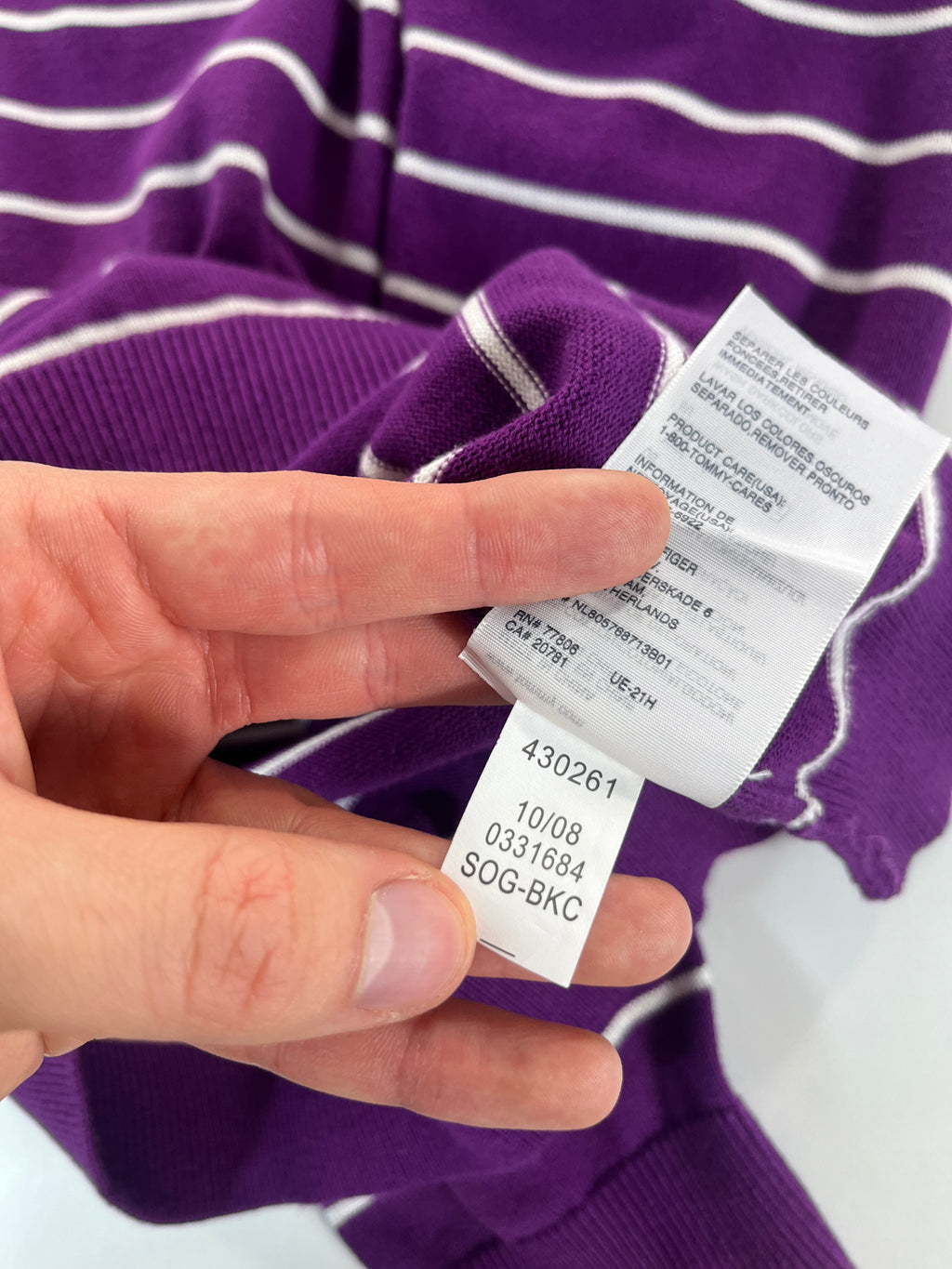 Tommy Hilfiger crewneck pulóver