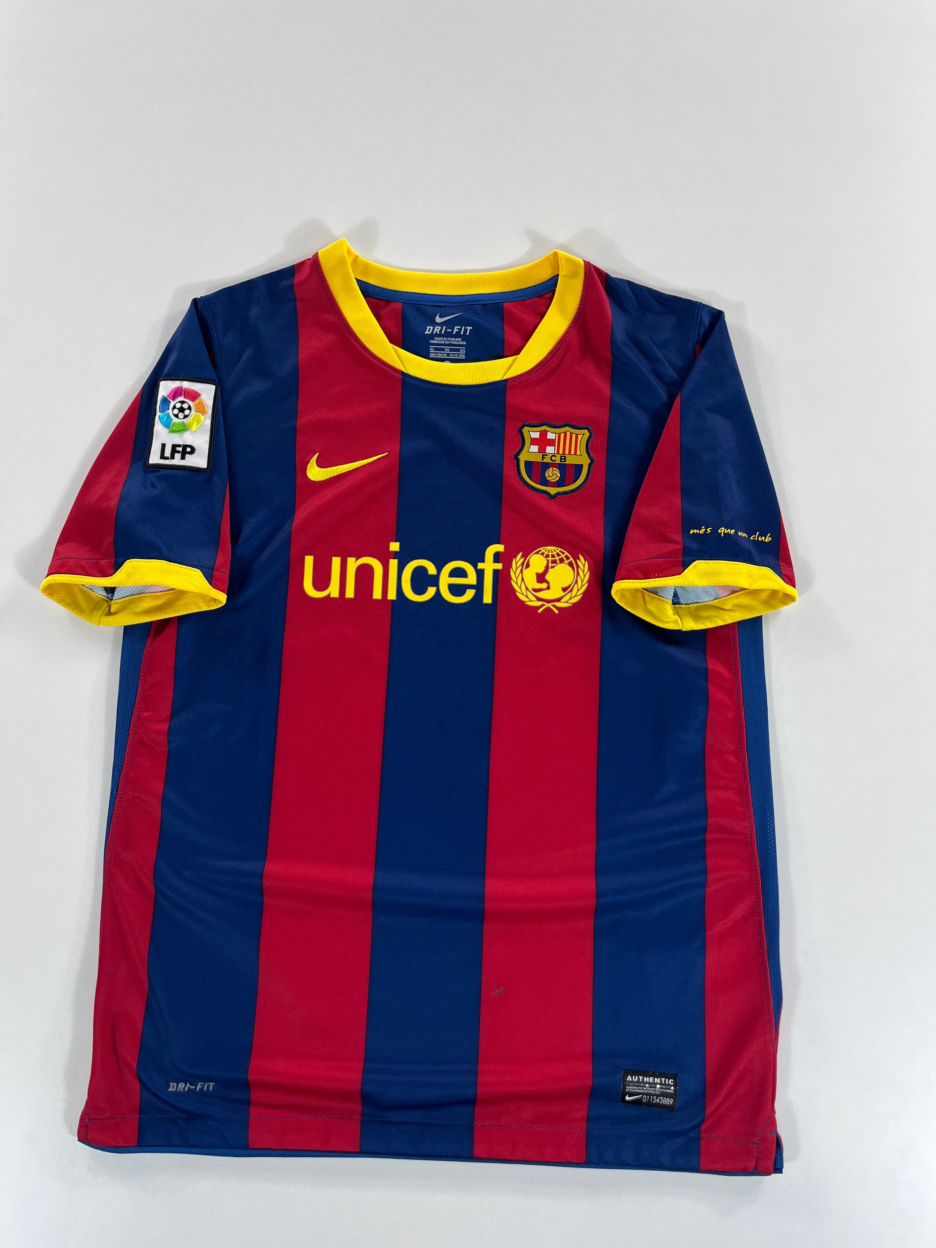 Nike F.C Barcelona 2010-2011 hazai mez