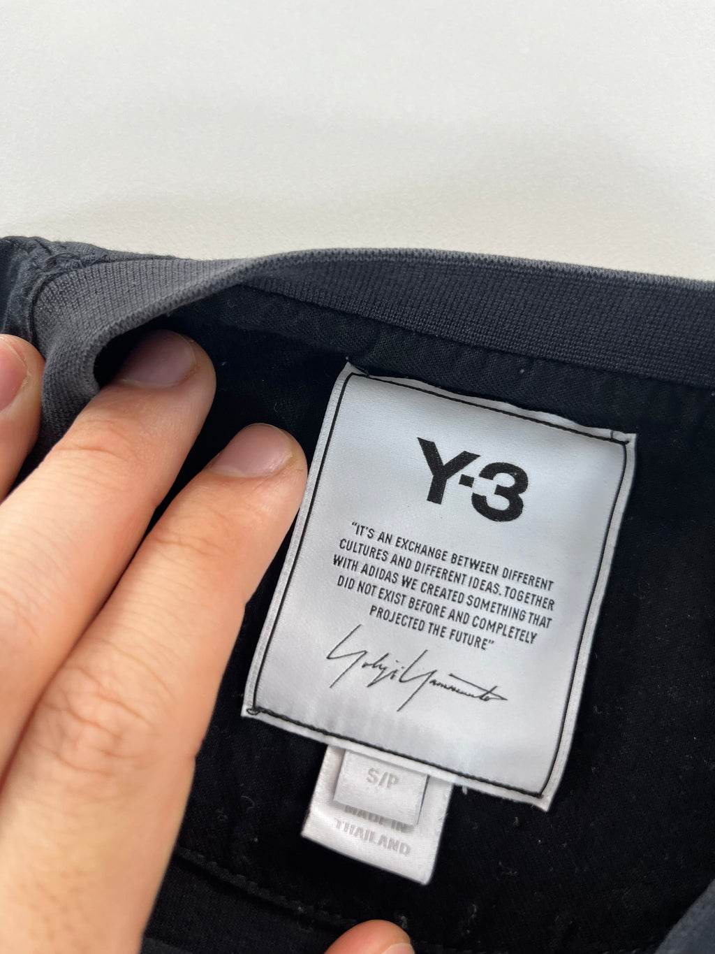 Y-3 Solid Color Casual póló
