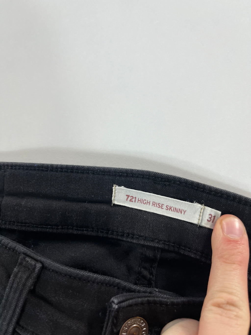 Levi's 721 High Rise Skinny 31 farmernadrág