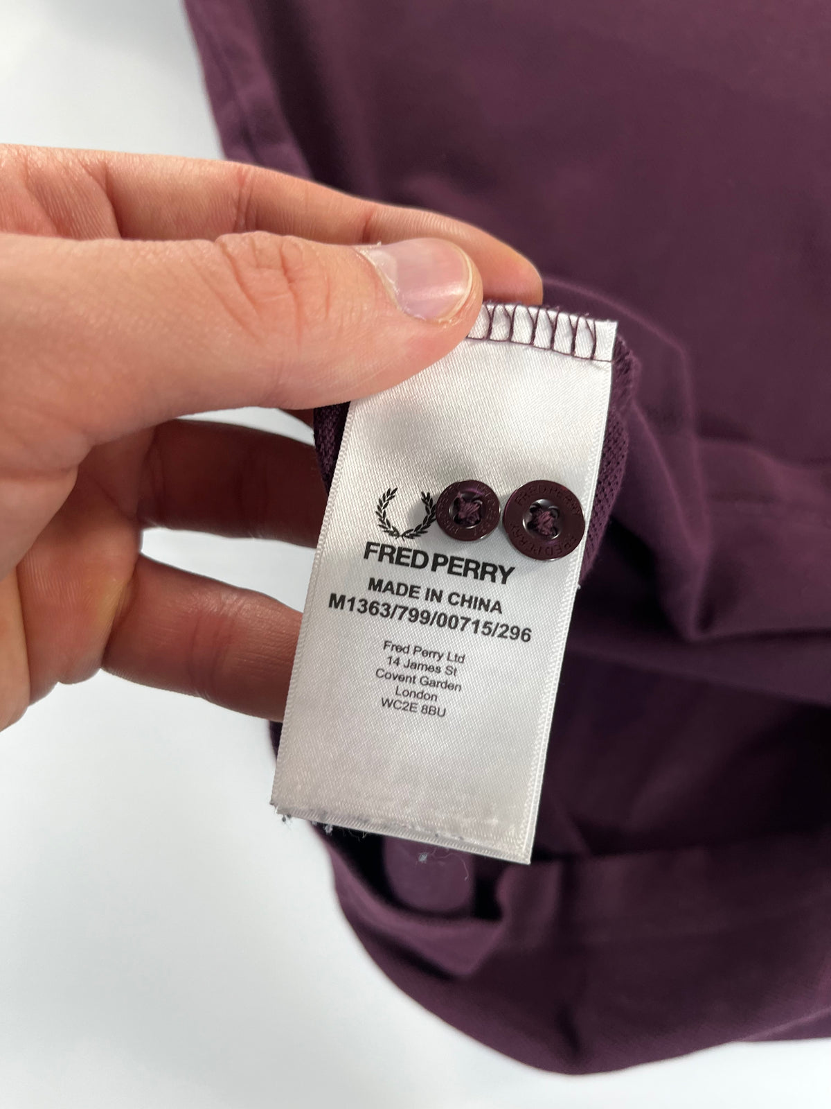 Fred Perry Slim Fit longsleeve pólóing