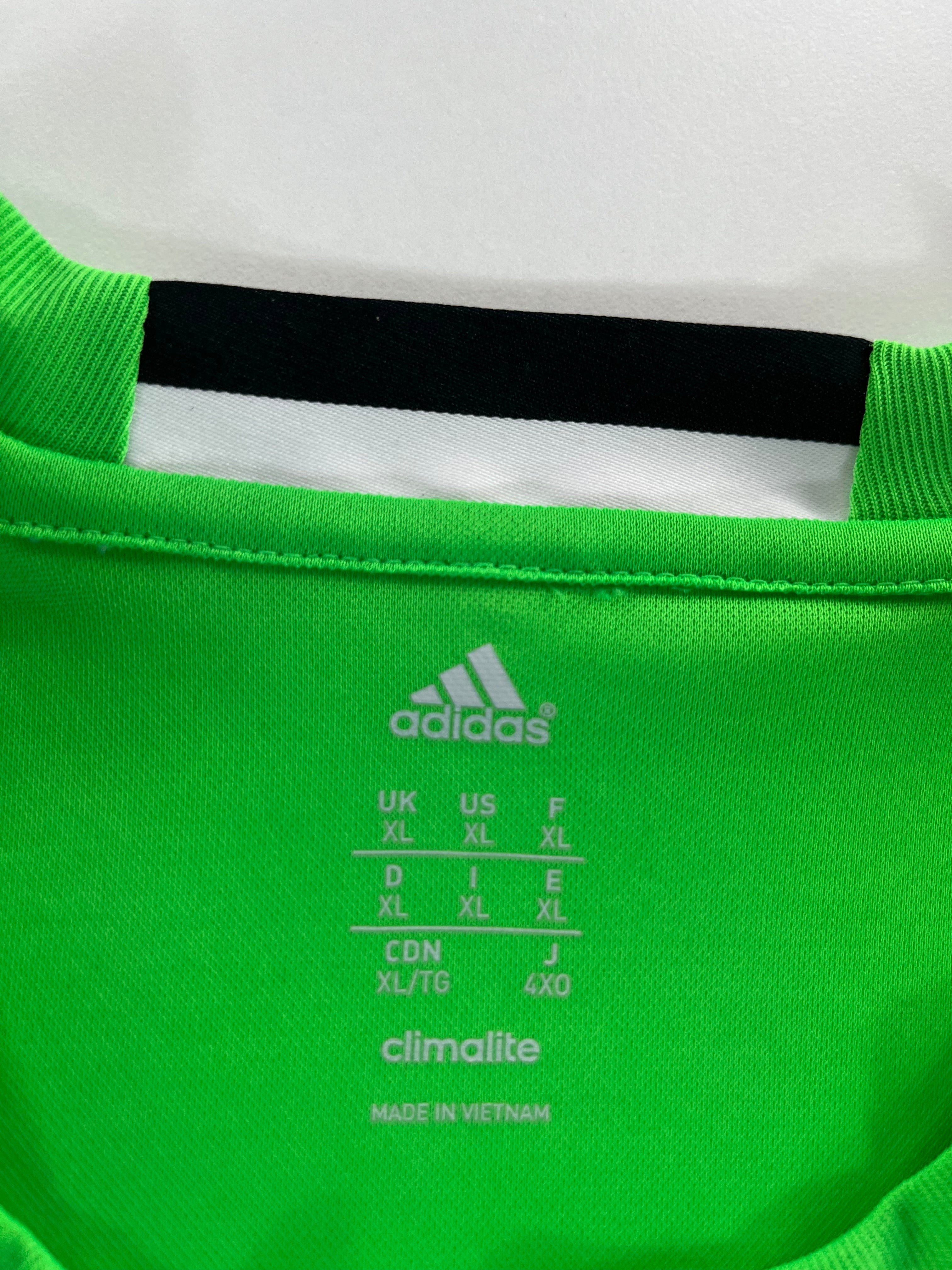 Adidas Belga válogatott 2016-2017 kapus mez