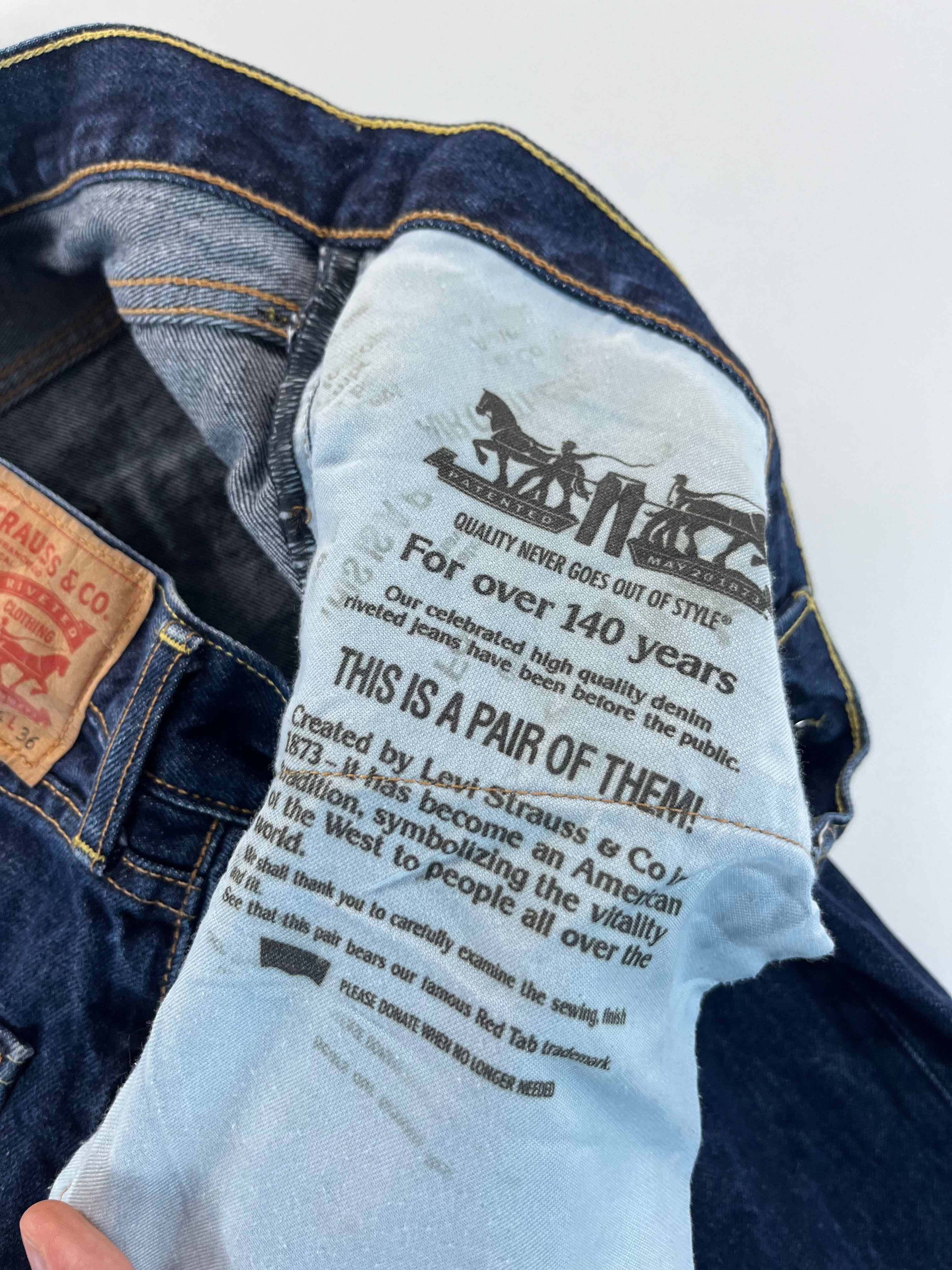 Levi's 751 W34 L36 farmernadrág