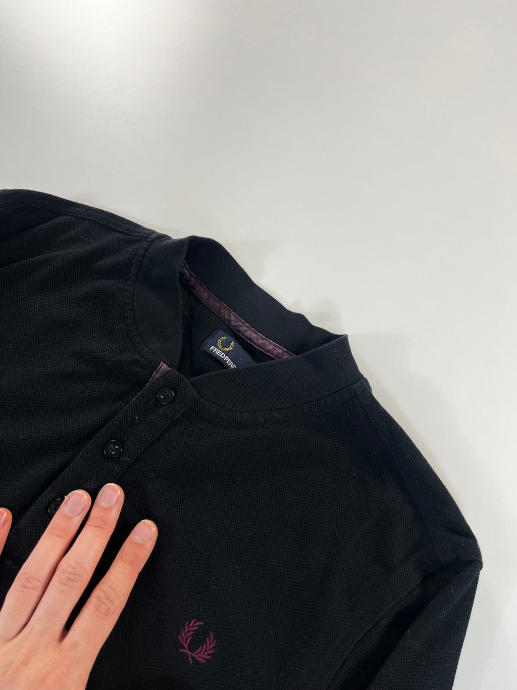 Fred Perry longsleeve pólóing