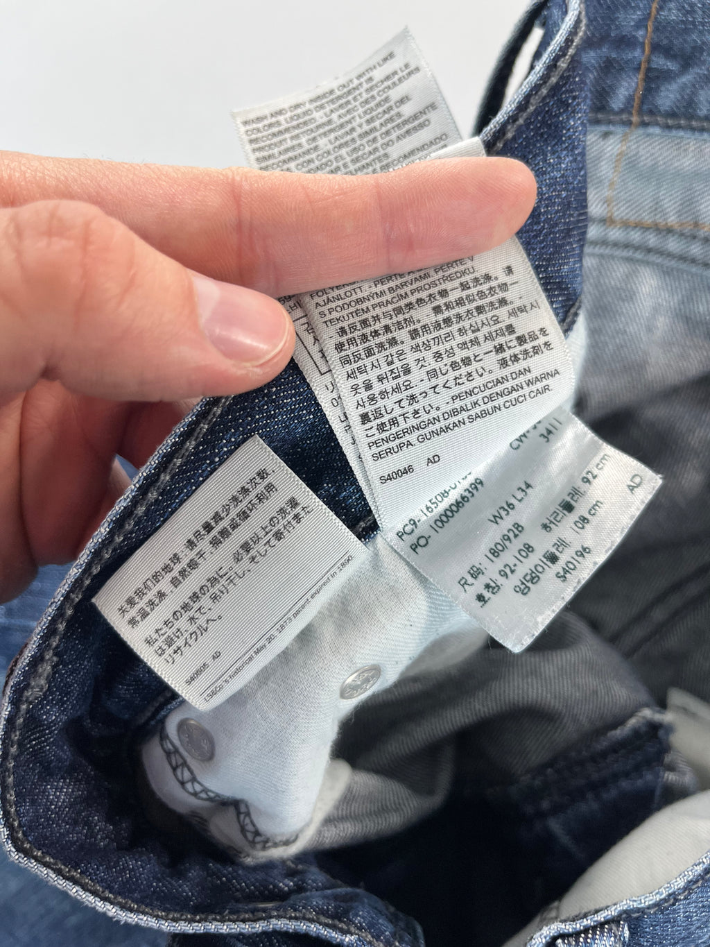 Levi's 508 W36 L34 farmernadrág
