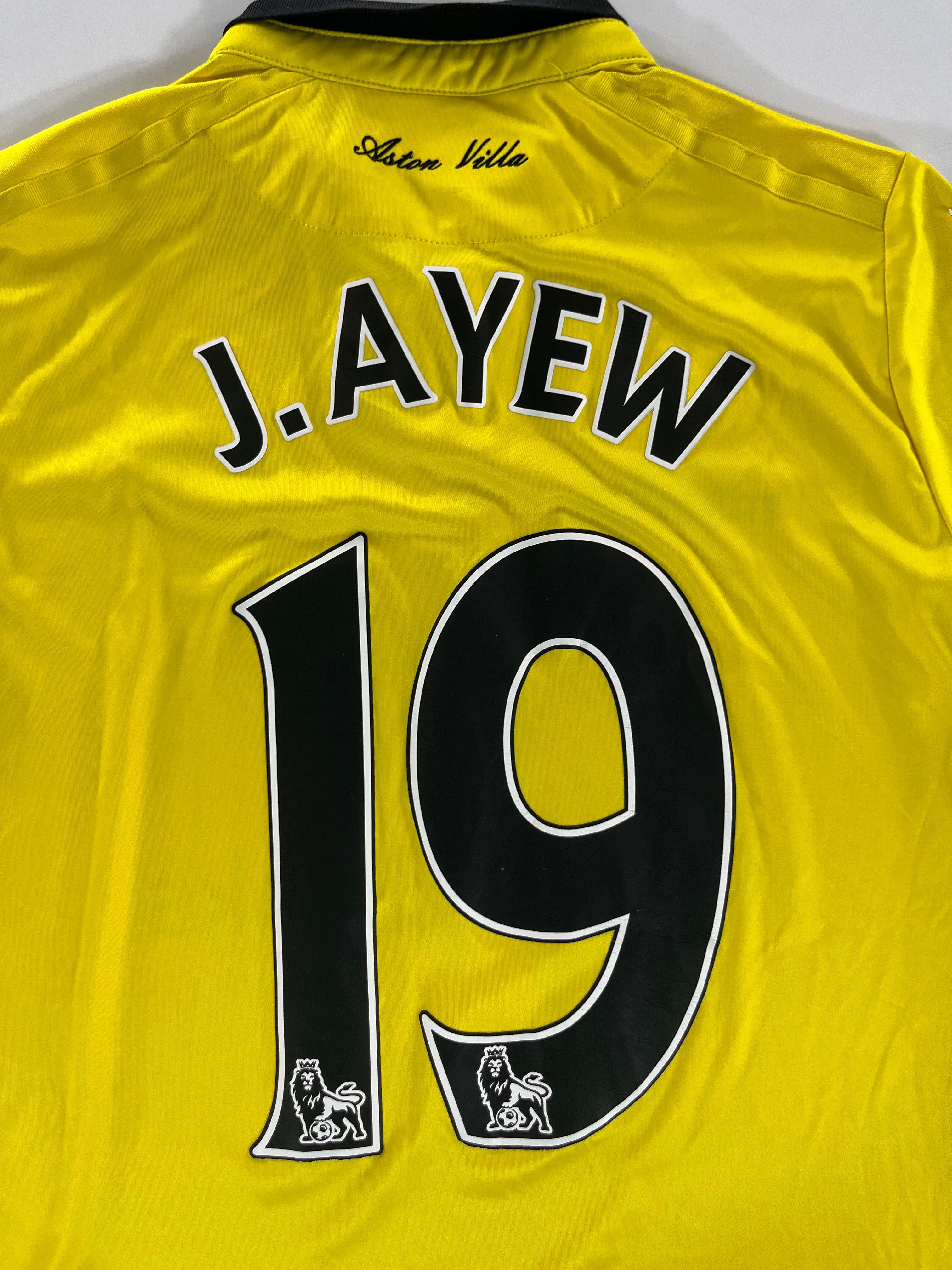 Macron Aston Villa 2015-2016 Jordan Ayew idegenbeli mez