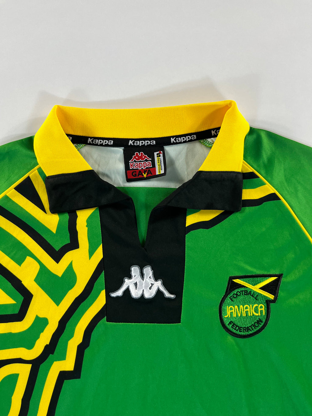 Kappa Jamaika válogatott 1998-2000 idegenbeli mez