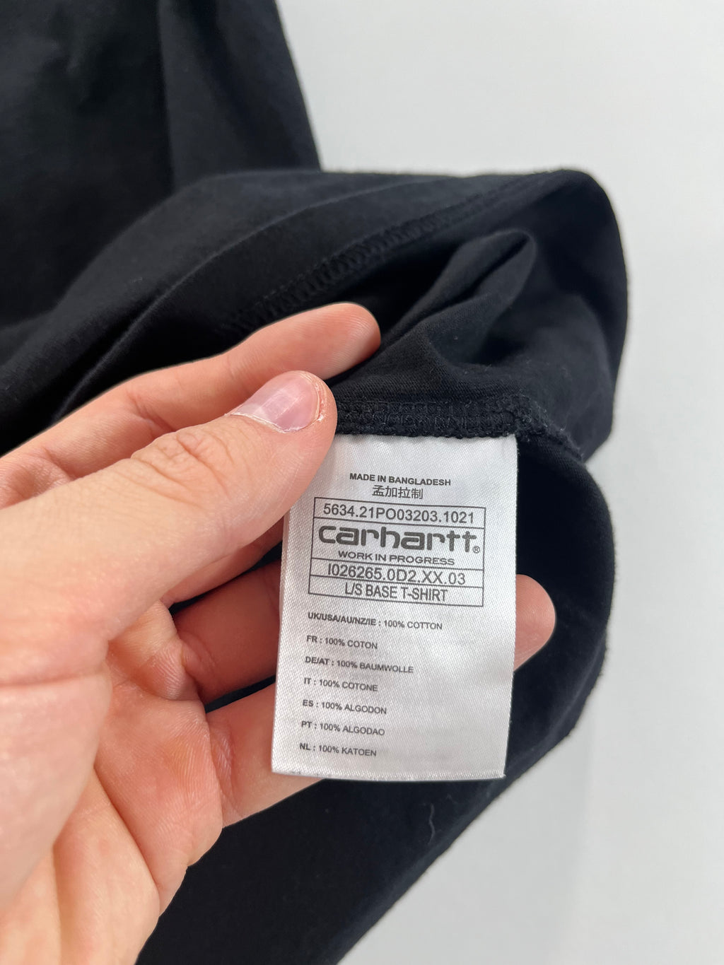 Carhartt Base T-Shirt longsleeve