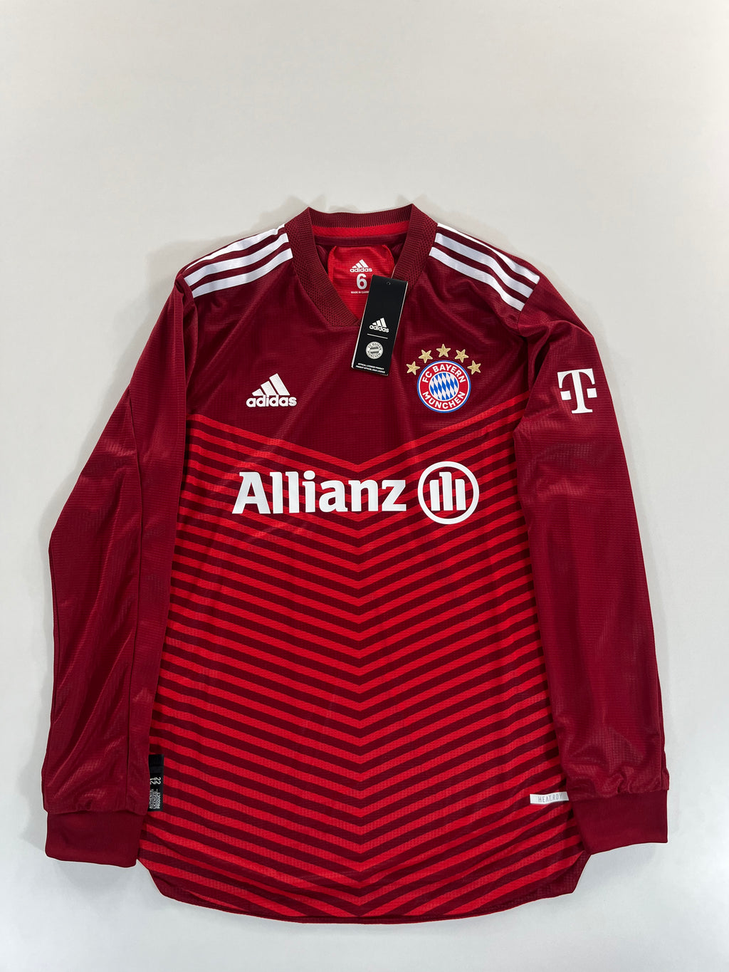 Adidas Bayern München Player Issue 2021-2022 longsleeve hazai mez