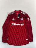 Adidas Bayern München Player Issue 2021-2022 longsleeve hazai mez
