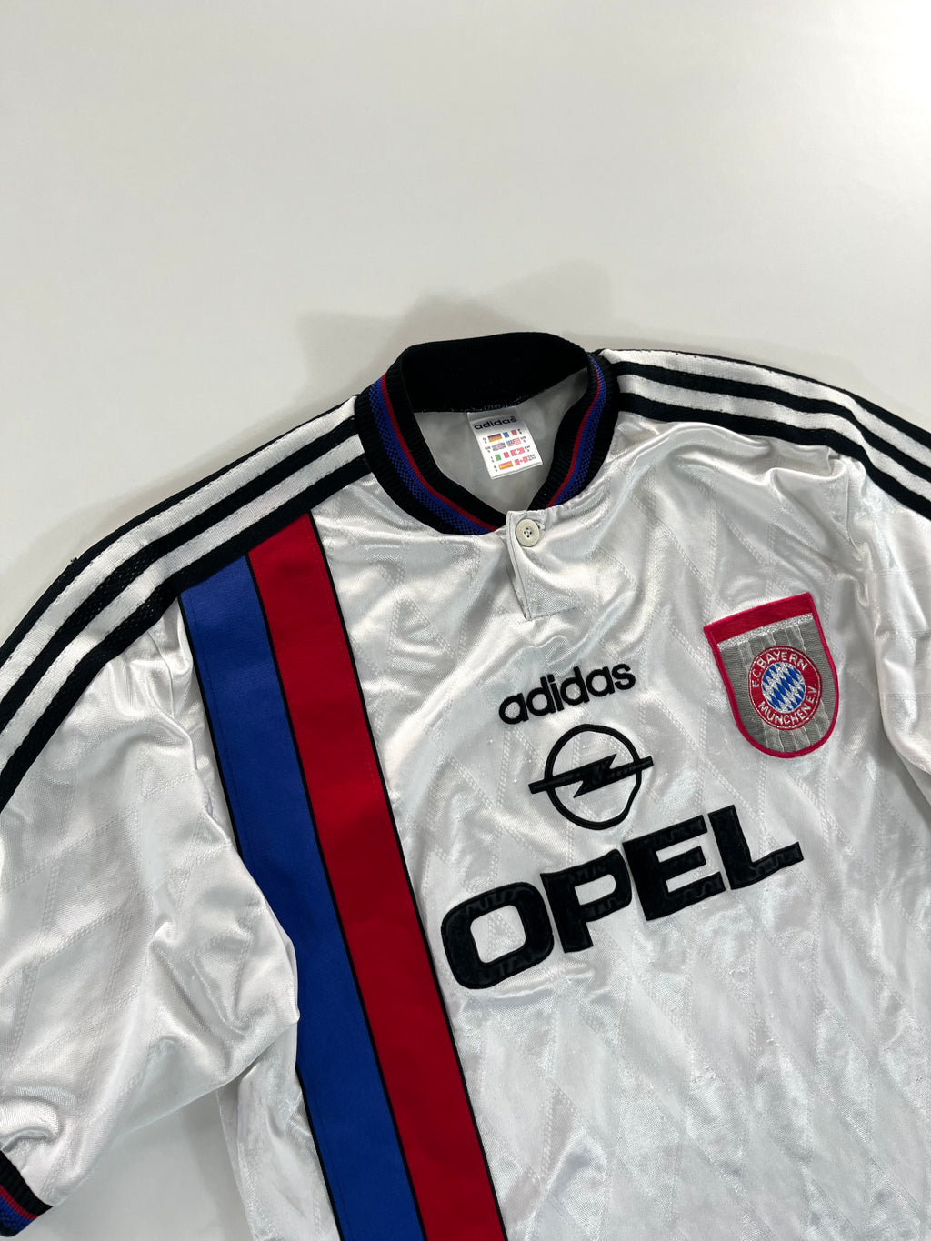 Adidas Bayern München 1996-1997 idegenbeli mez