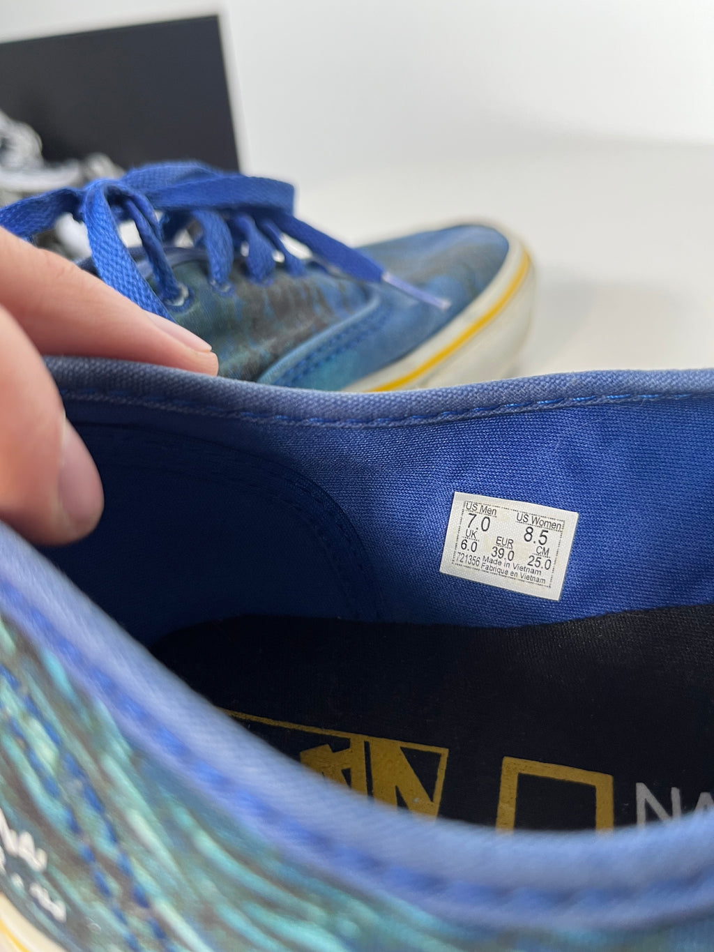 Vans x Natgeo Ocean True Blue cipő