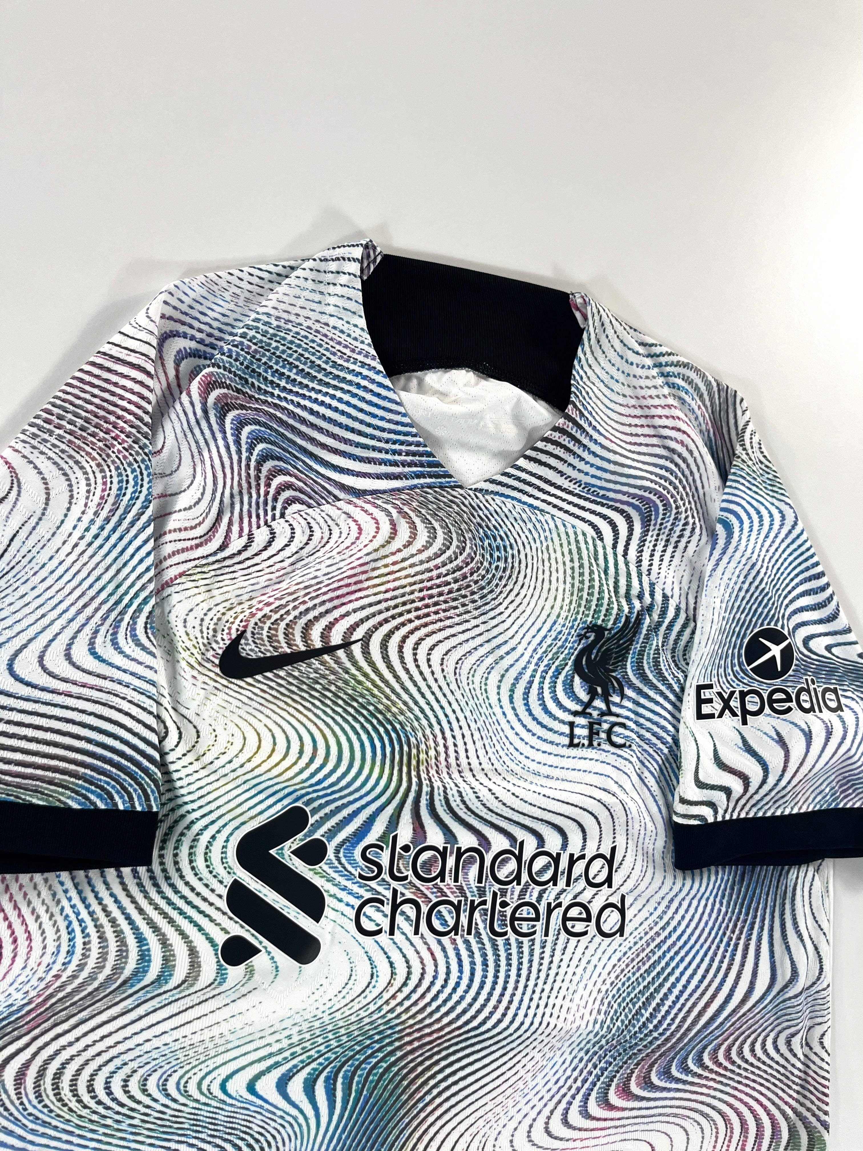 Nike Liverpool 2022-2023 Player Issue idegenbeli mez