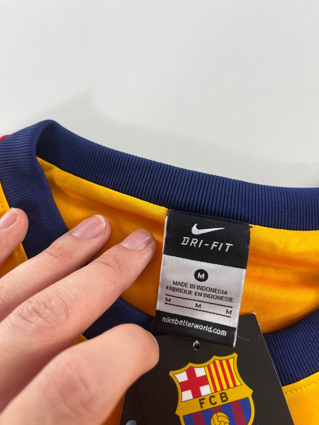 Nike F.C Barcelona 2015-2016 idegenbeli mez